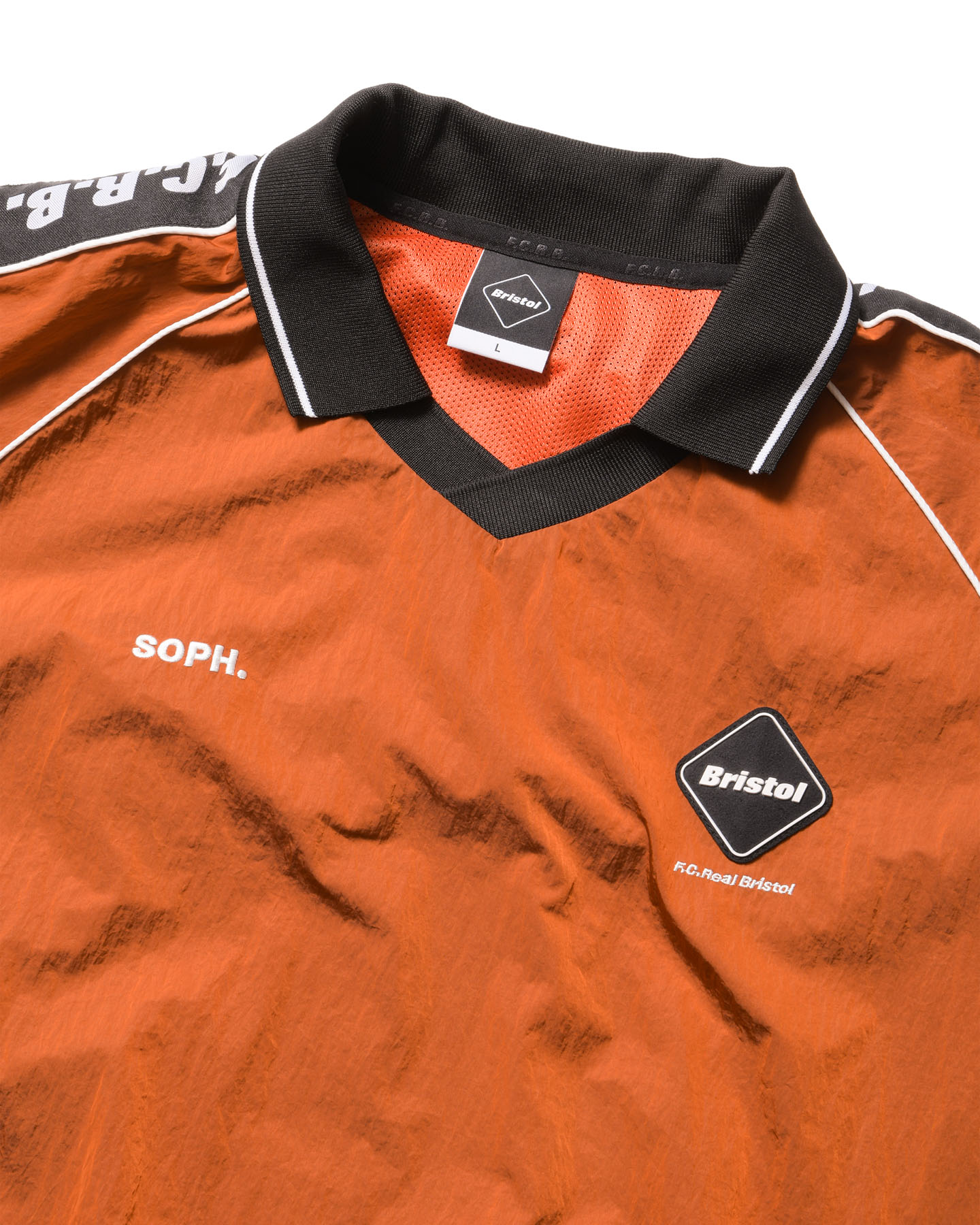 SOPH. | NYLON CHAMBRAY PRACTICE PISTE(M ORANGE):