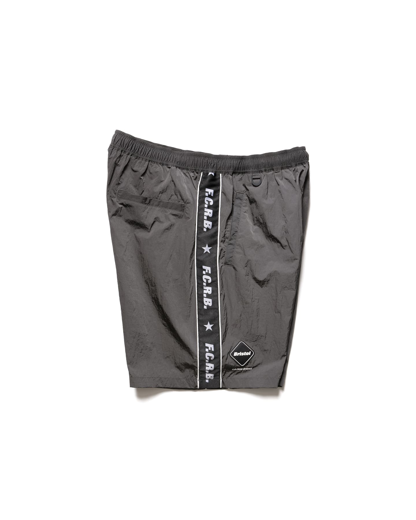 SOPH. | NYLON CHAMBRAY PRACTICE SHORTS(M CHARCOAL GRAY):