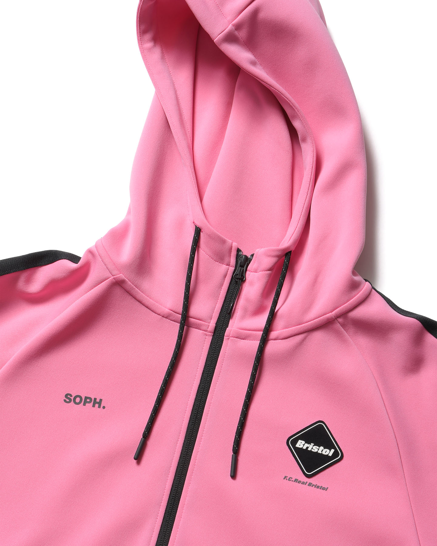 SOPH. | TRAINING TRACK ZIP-UP HOODIE(M PINK):