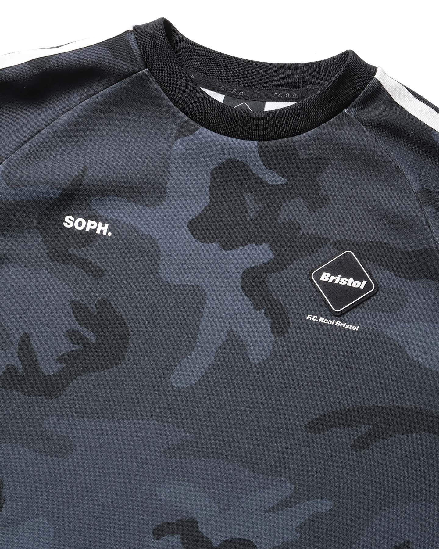 SOPH. | TRAINING TRACK CREWNECK TOP(M CAMOUFLAGE):