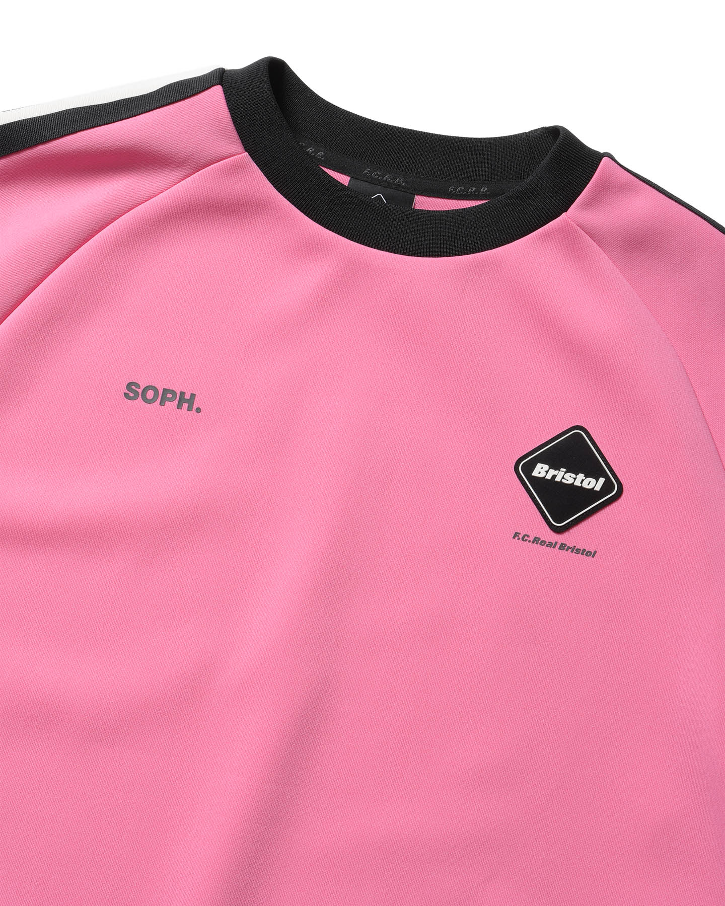 SOPH. | TRAINING TRACK CREWNECK TOP(M PINK):