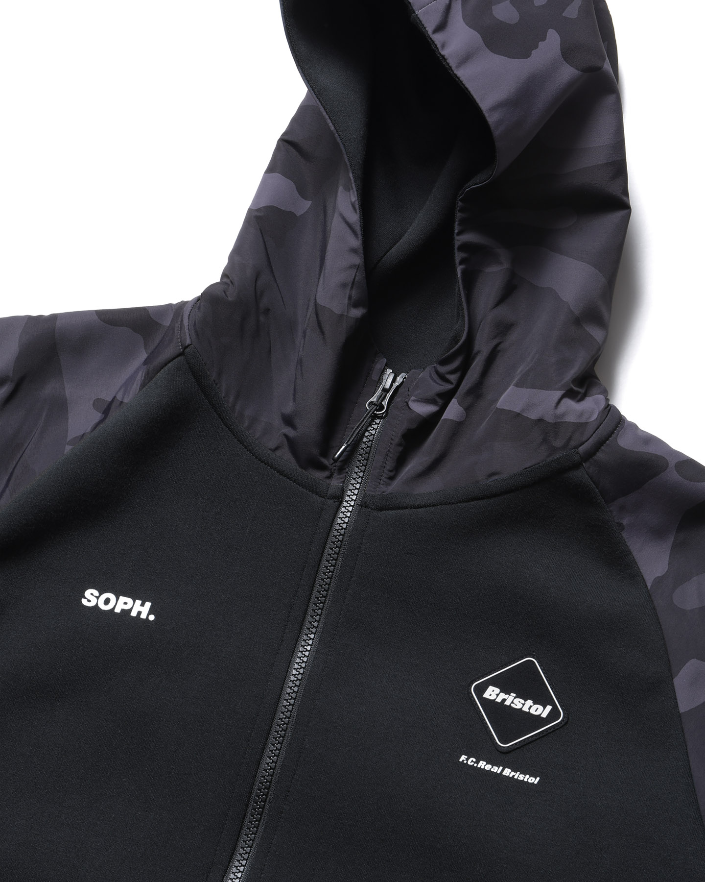 SOPH. | TECH SWEAT VENTILATION HOODIE(M CAMOUFLAGE):