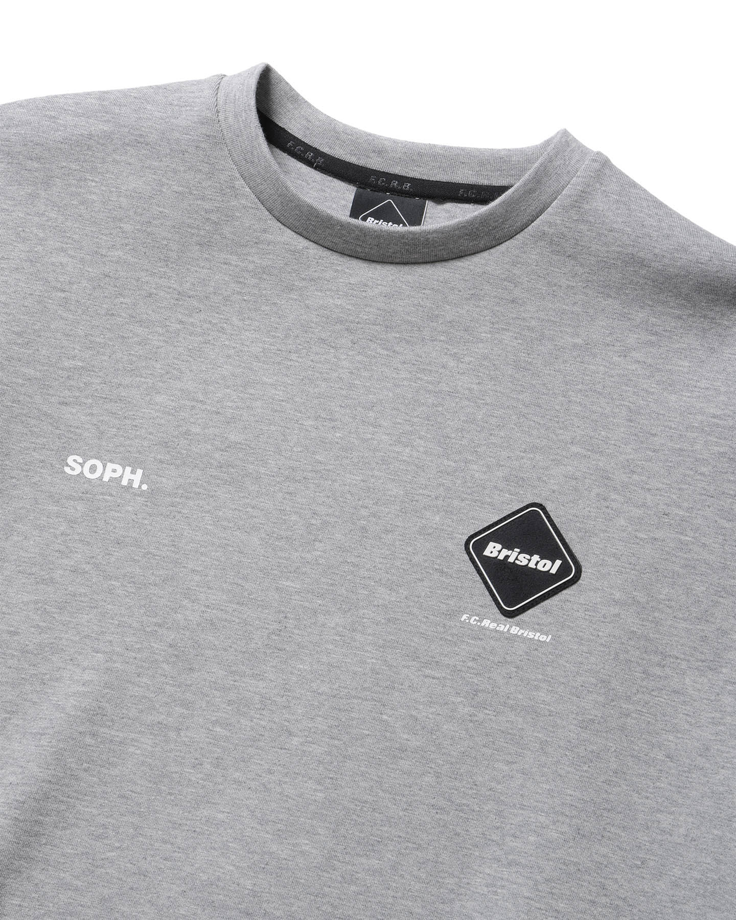SOPH. | TECH SWEAT CREWNECK TOP(M GRAY):