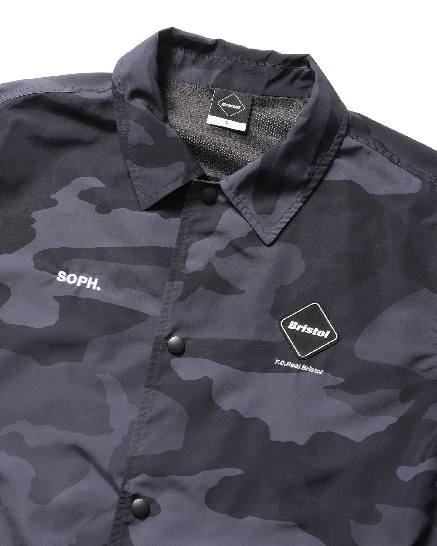 SOPH. | SUPPLEX NYLON COACH JACKET(M CAMOUFLAGE):