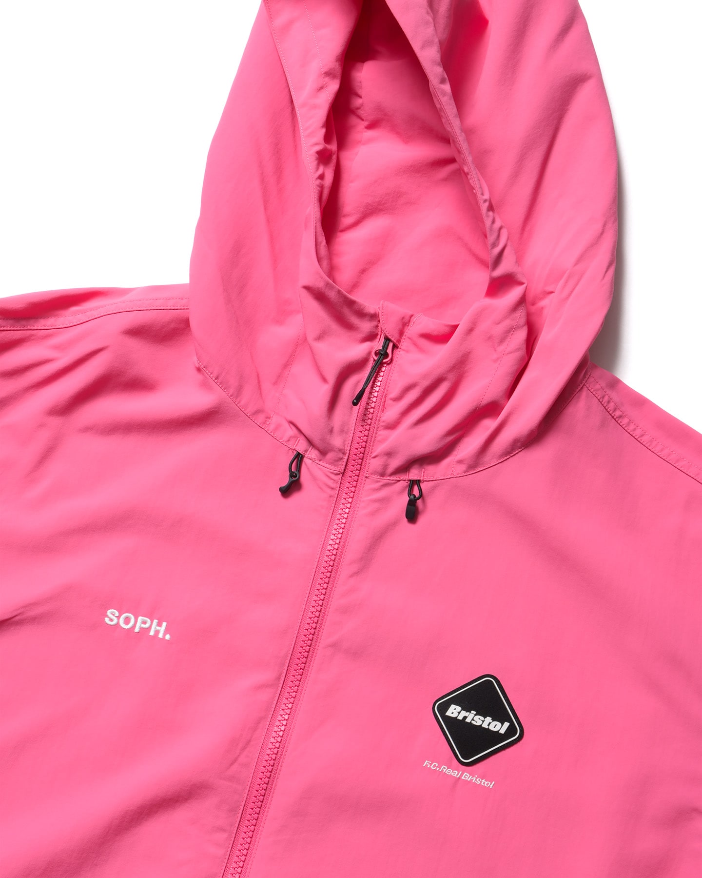 SOPH. | SUPPLEX NYLON HOODED BLOUSON(M PINK):