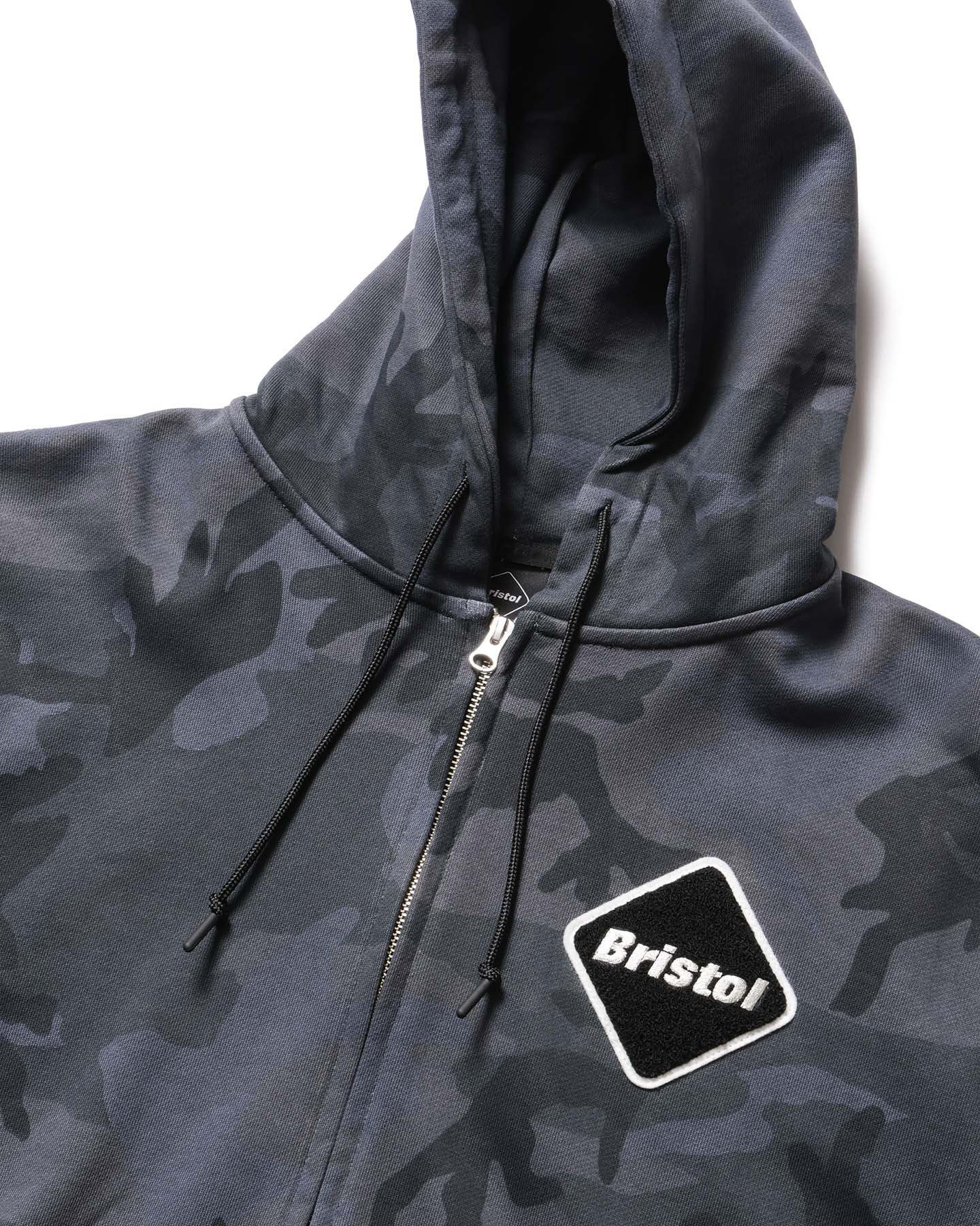 SOPH. | SLEEVE LOGO ZIP-UP SWEAT HOODIE(M CAMOUFLAGE):