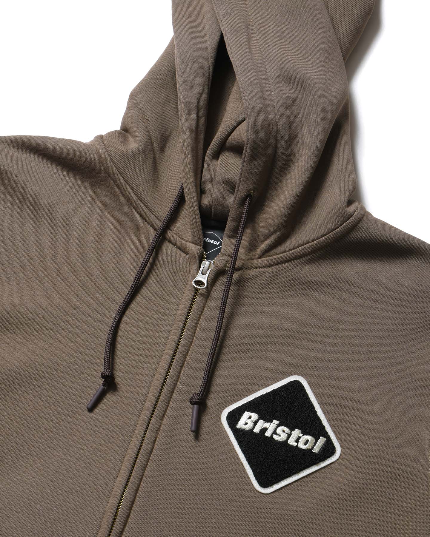 SOPH. | SLEEVE LOGO ZIP-UP SWEAT HOODIE(M GREIGE):