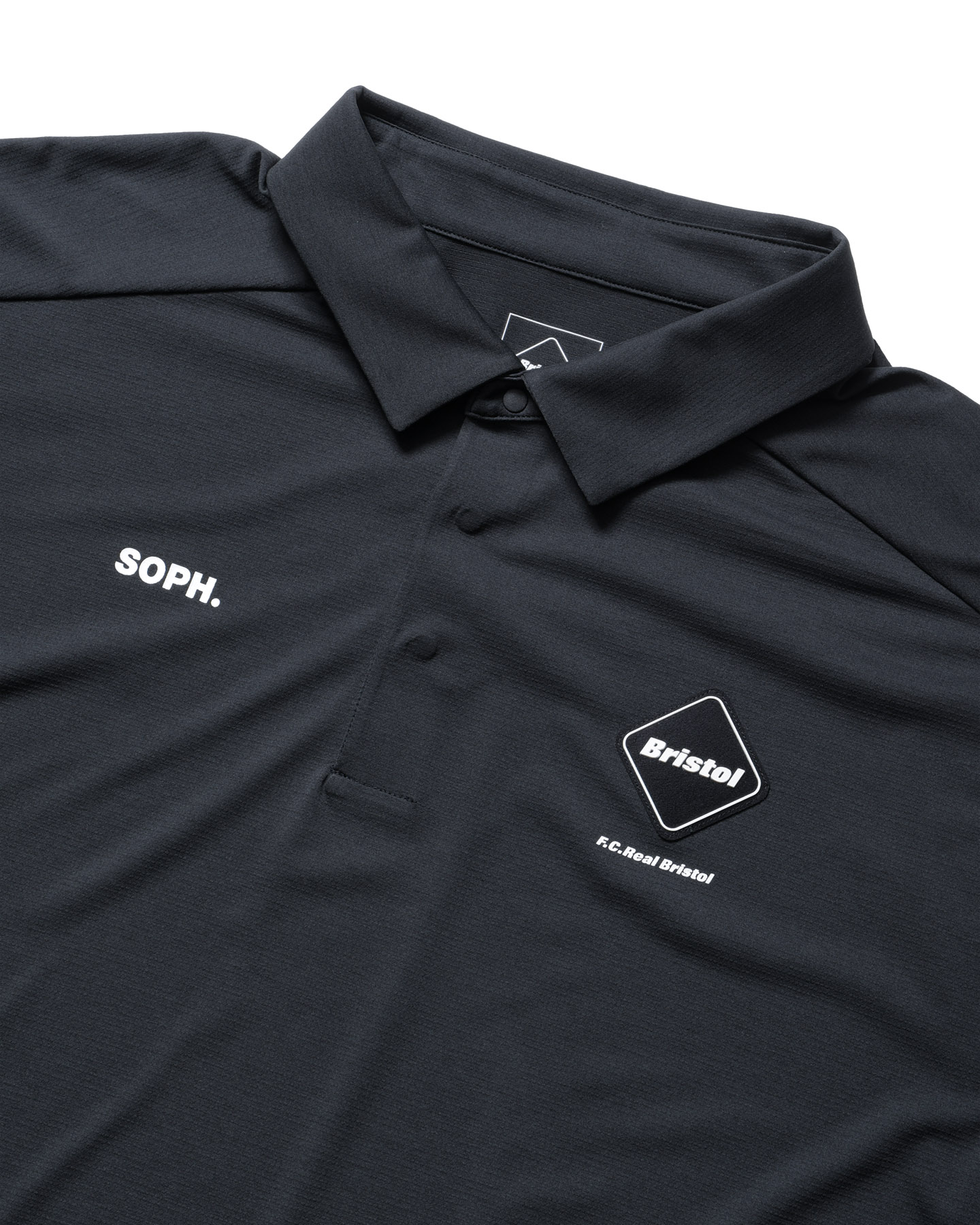 SOPH. | S/S TECH POLO(M BLACK):