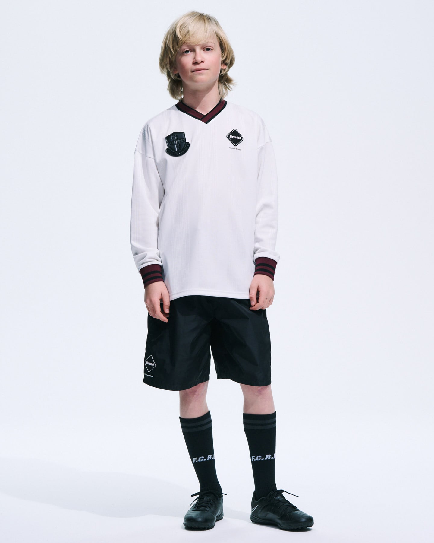 SOPH. | EXHIBITION L/S GAME SHIRT(M(120-130) BLACK):