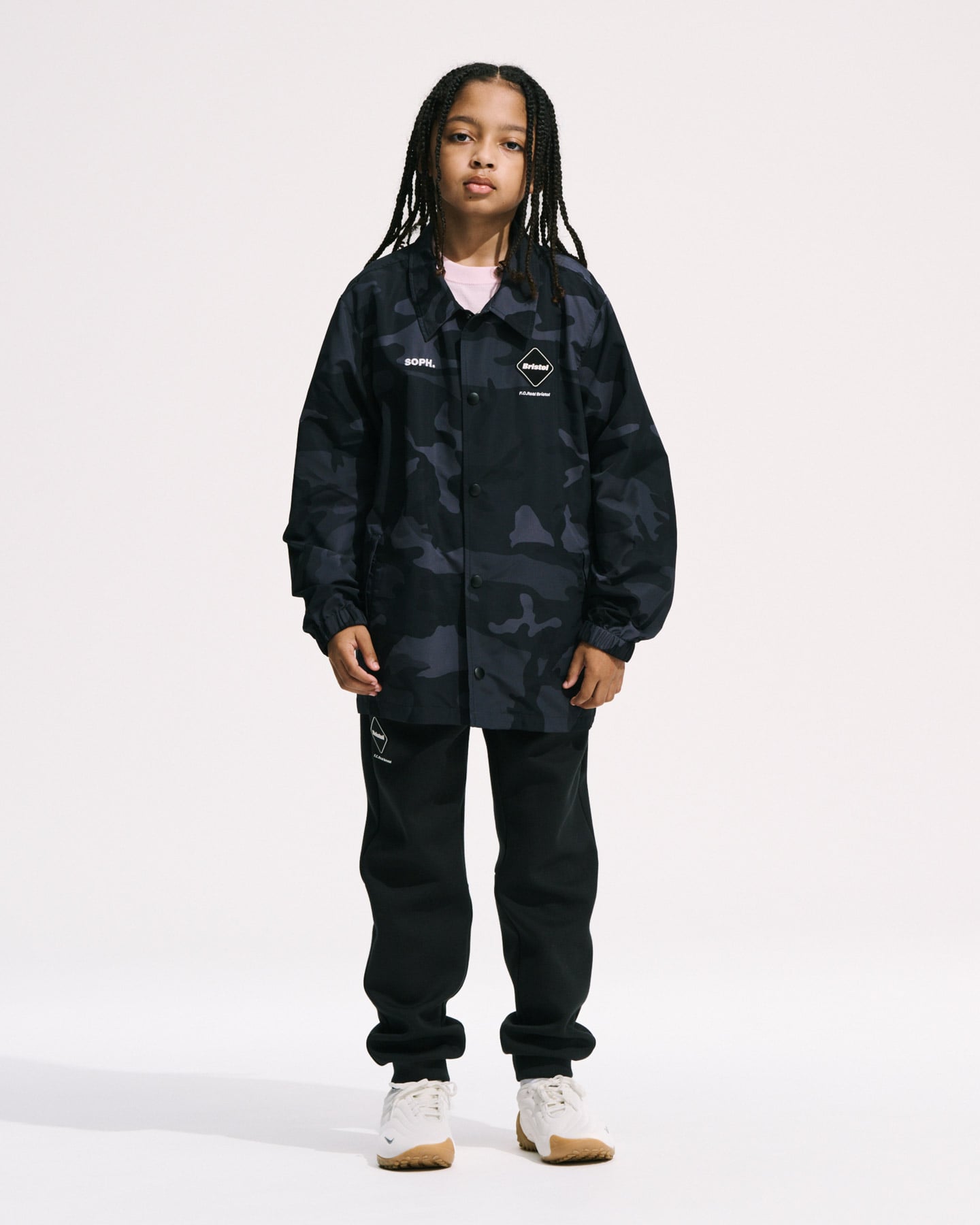SOPH. | SUPPLEX NYLON COACH JACKET(M(120-130) BLACK):