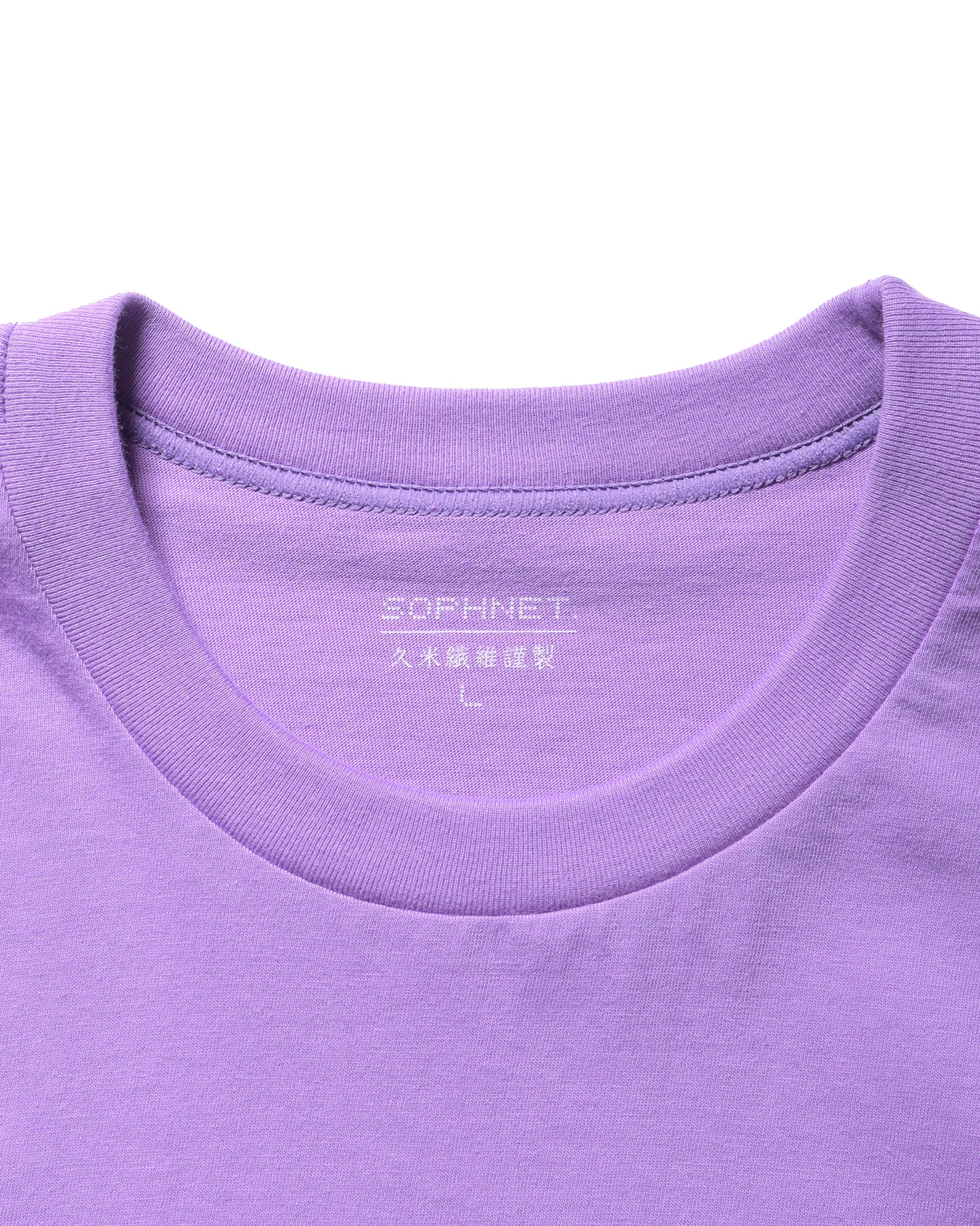 SOPH. | 久米繊維謹製 SCORPION TEE(L PURPLE):