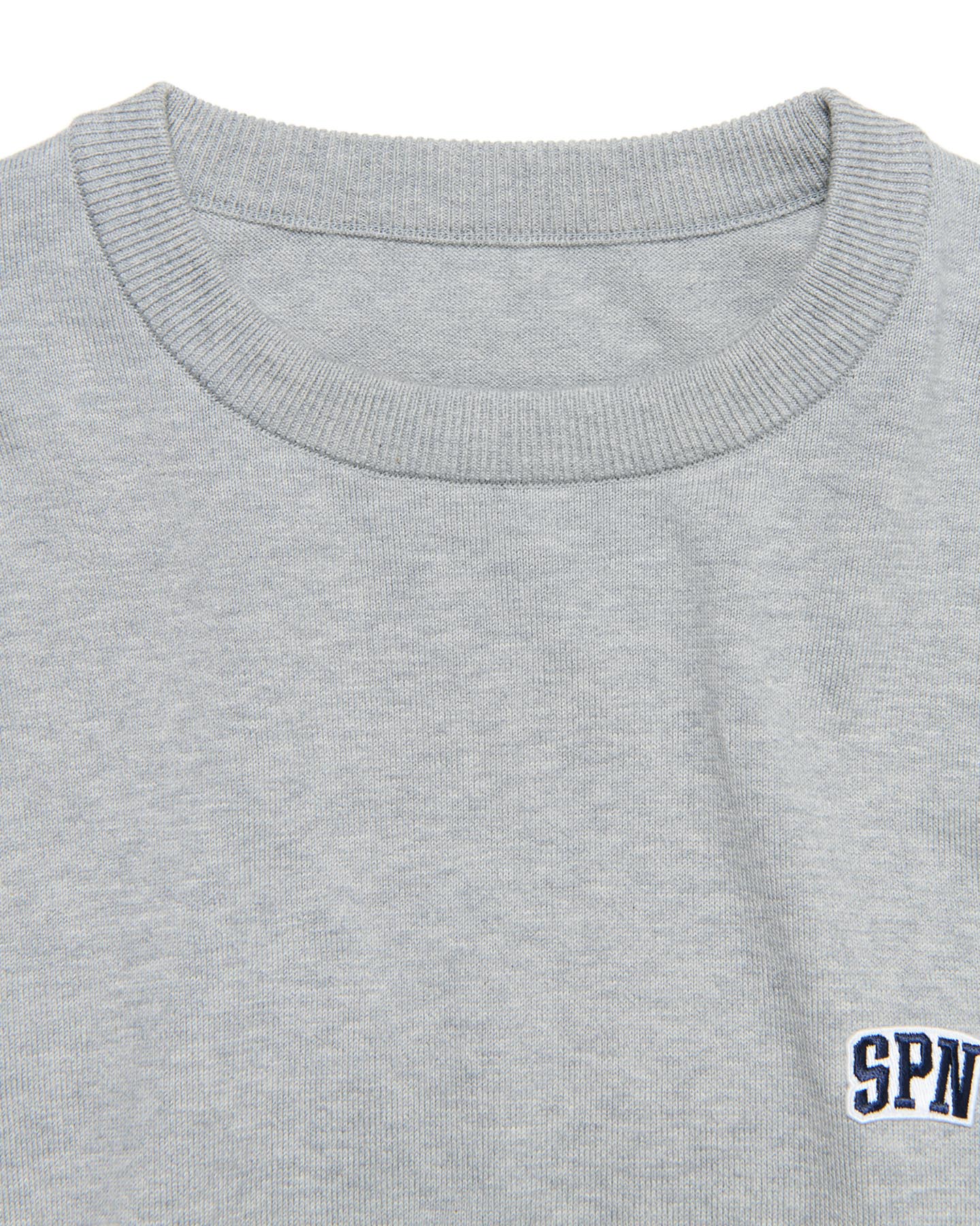 SOPH. | SPN WAPPEN CREWNECK KNIT(S GRAY):