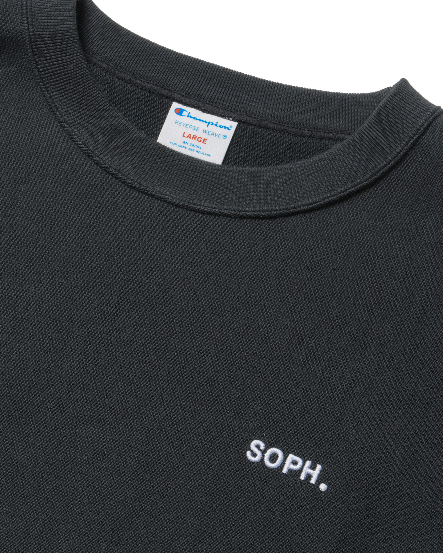 SOPH. | Champion REVERSE WEAVE BASIC S/S CREWNECK SWEAT(2 (M) BLACK):