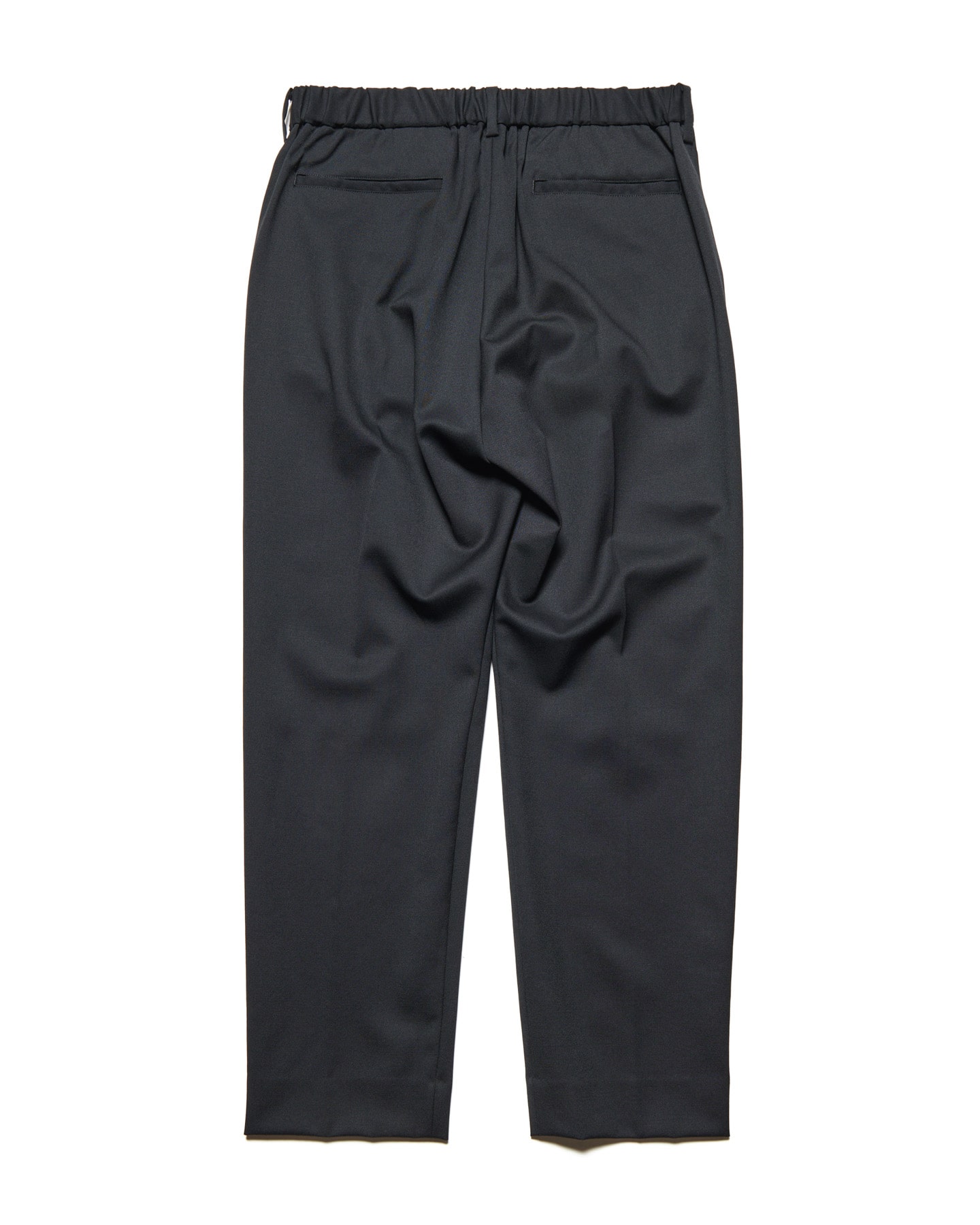 SOPHNET. WOOL SHIRRING SLIM FIT SLACKS Ｓ SOPH. | FLANNEL WOOL SHIRRING SLIM-FIT SLACKS(5 (XXL) BLACK):