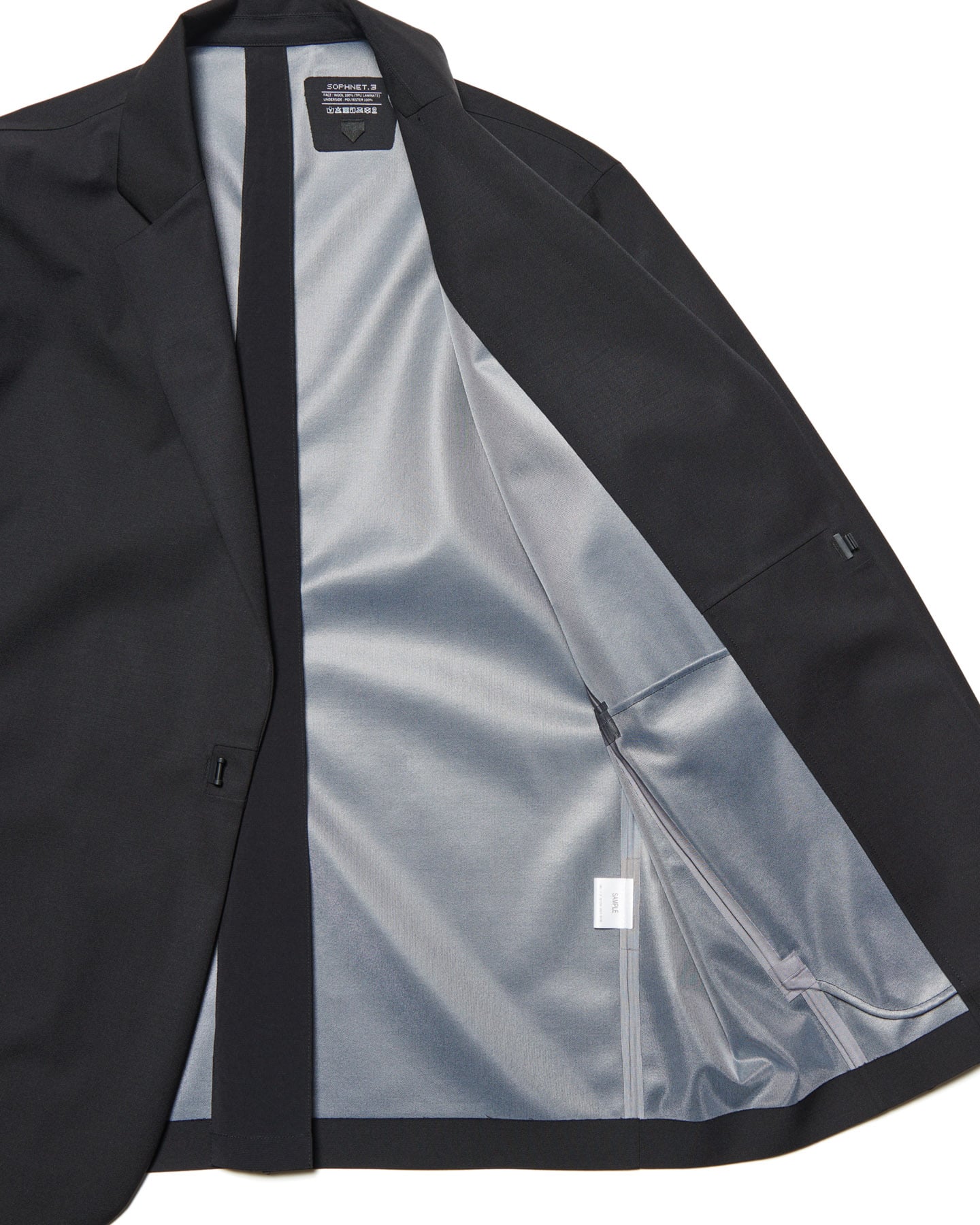 SOPH. | 3LAYER WOOL TECH JACKET(4 (XL) BLACK):