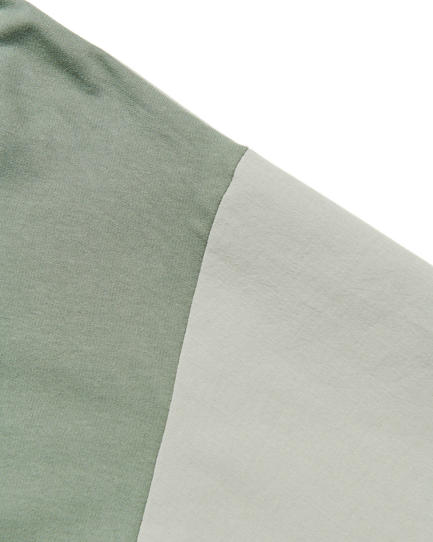 SOPH. | FABRIC-MIX L/S TOP(5 (XXL) SAGE):
