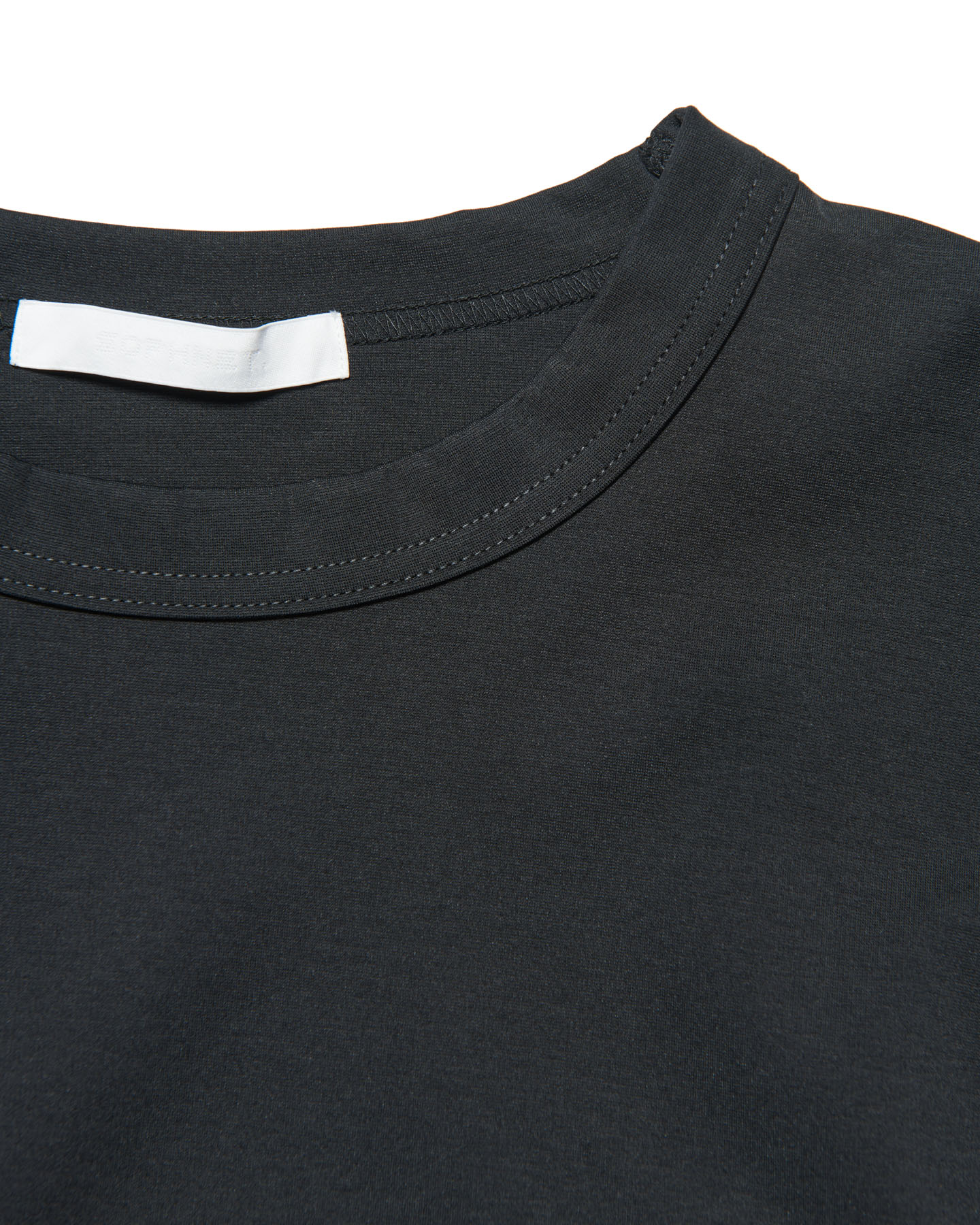 SOPH. | TAUT PONTE CREWNECK TOP(2 (M) BLACK):