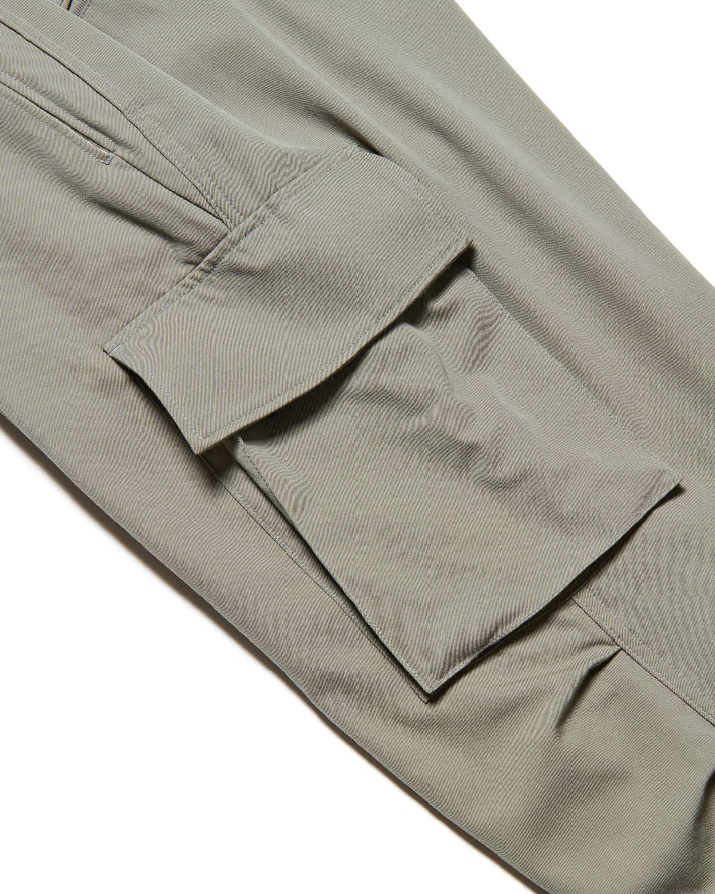 SOPH. | WASHER WOOL MILITARY CARGO PANTS(2 (M) KHAKI):