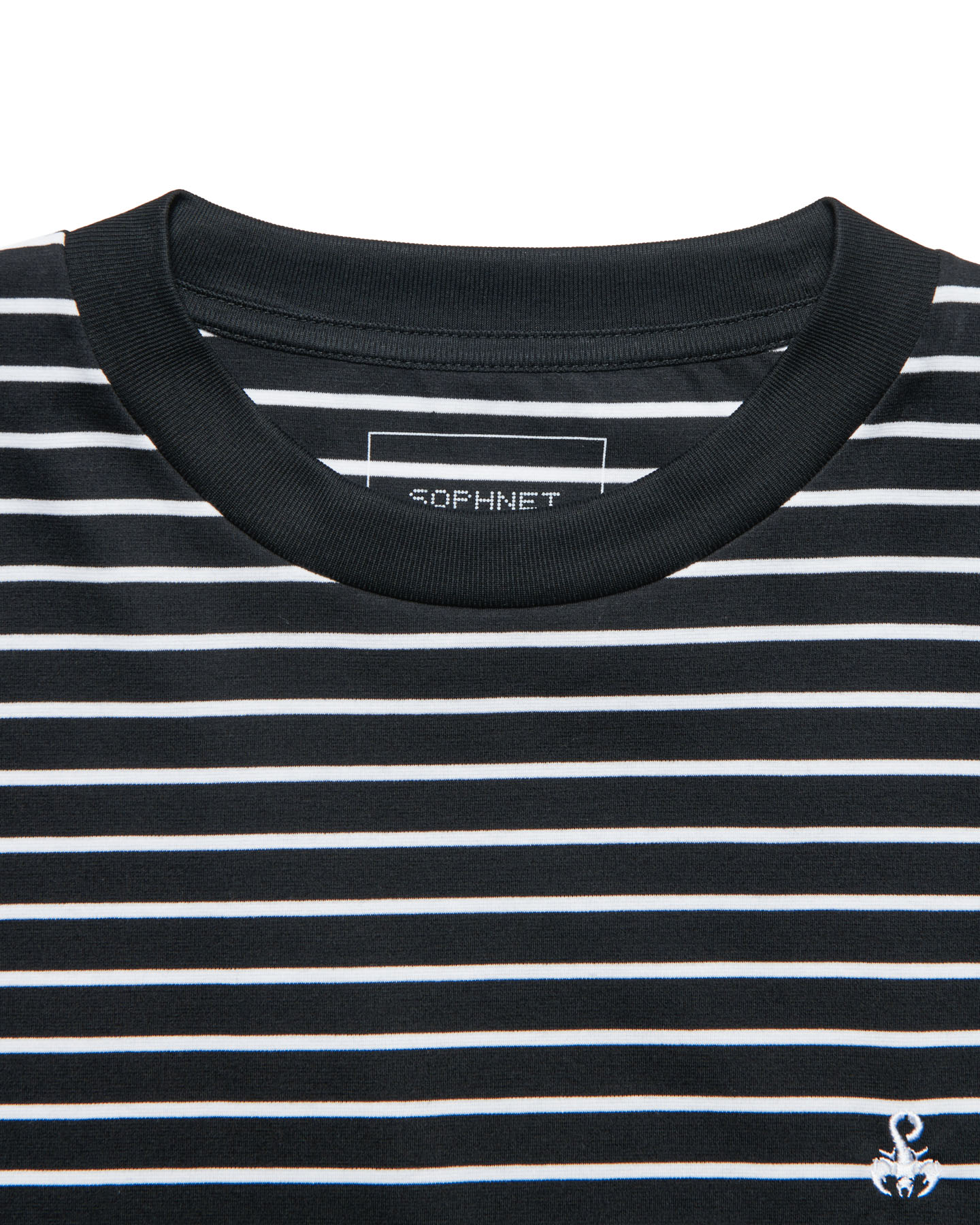 SOPH. | SUPIMA COTTON WIDE TEE(1 (S) A(BLACK BORDER)):