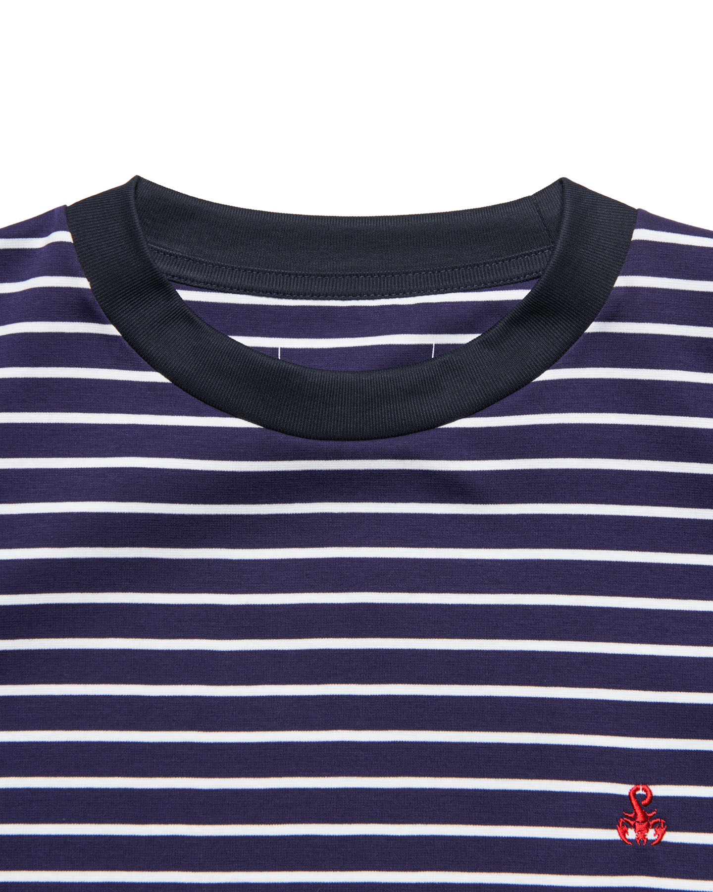 SOPH. | SUPIMA COTTON WIDE TEE(5 (XXL) B(NAVY BORDER)):