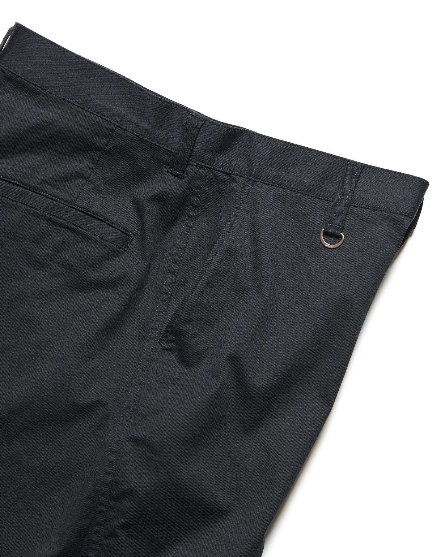 SOPH. | COTTON STRETCH TWILL TAPERED CROPPED PANTS(2 (M) BLACK):