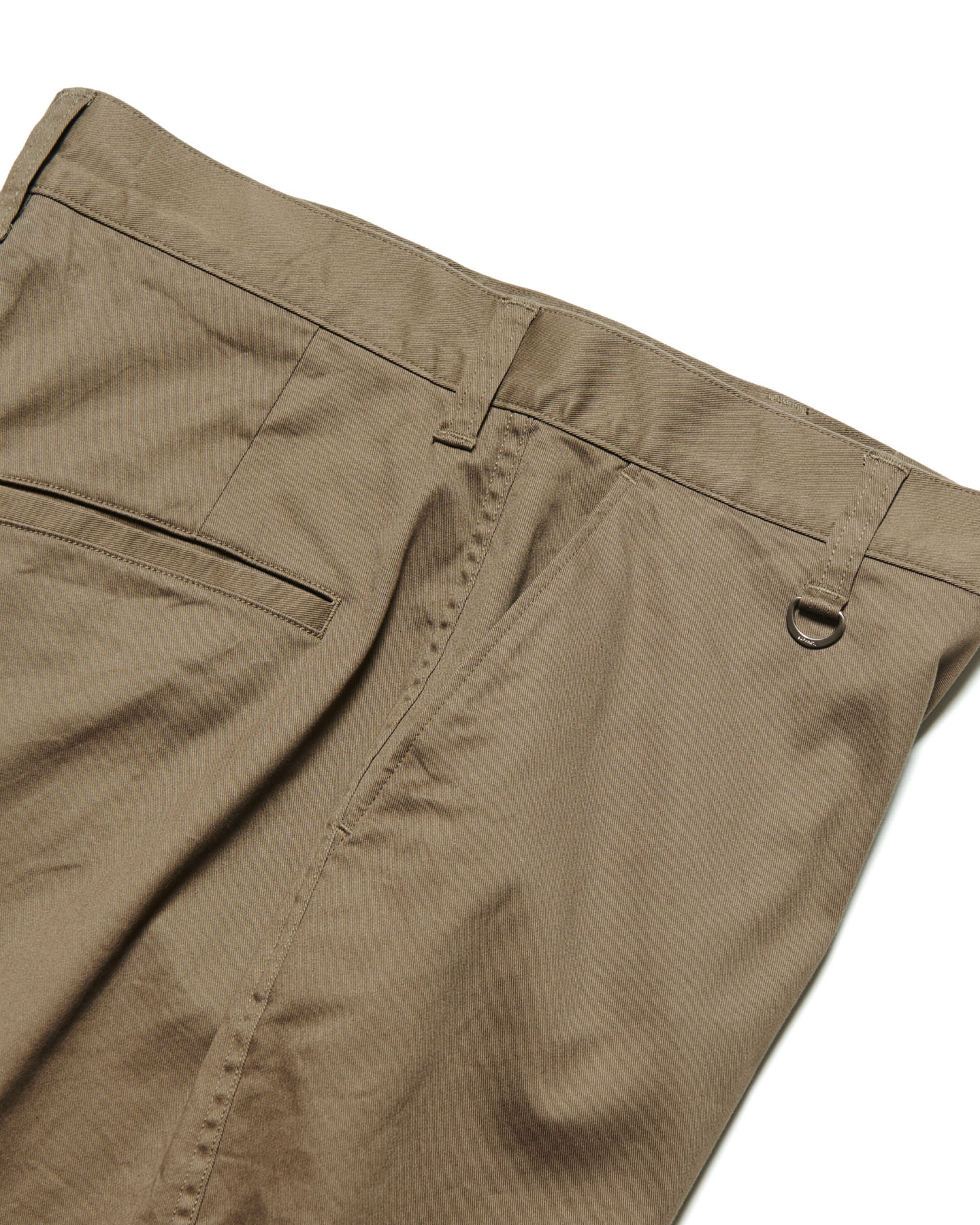 SOPH. | COTTON STRETCH TWILL TAPERED CROPPED PANTS(2 (M) KHAKI):