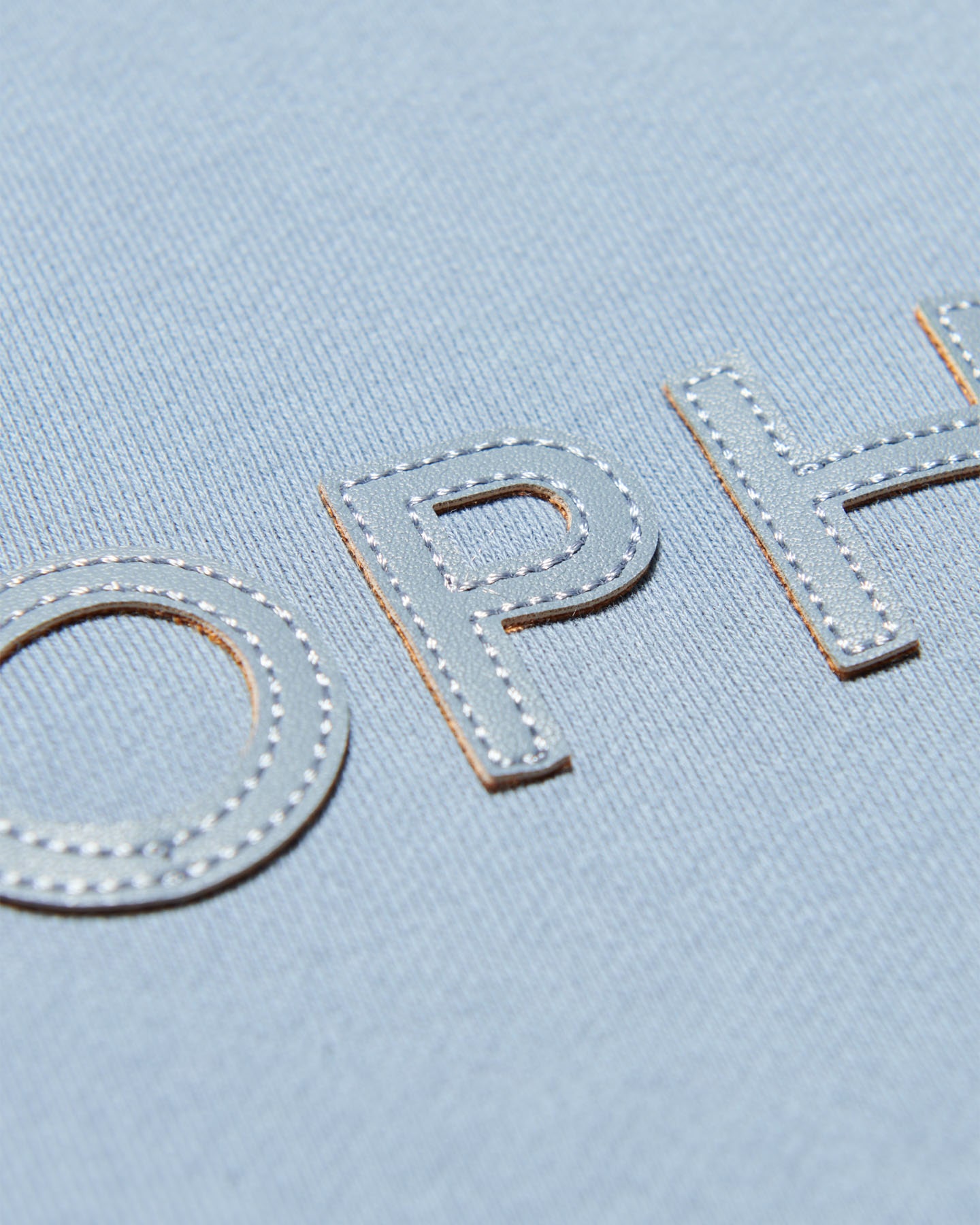 SOPH. | LOGO PATCH HOODIE(2 (M) LIGHT BLUE):