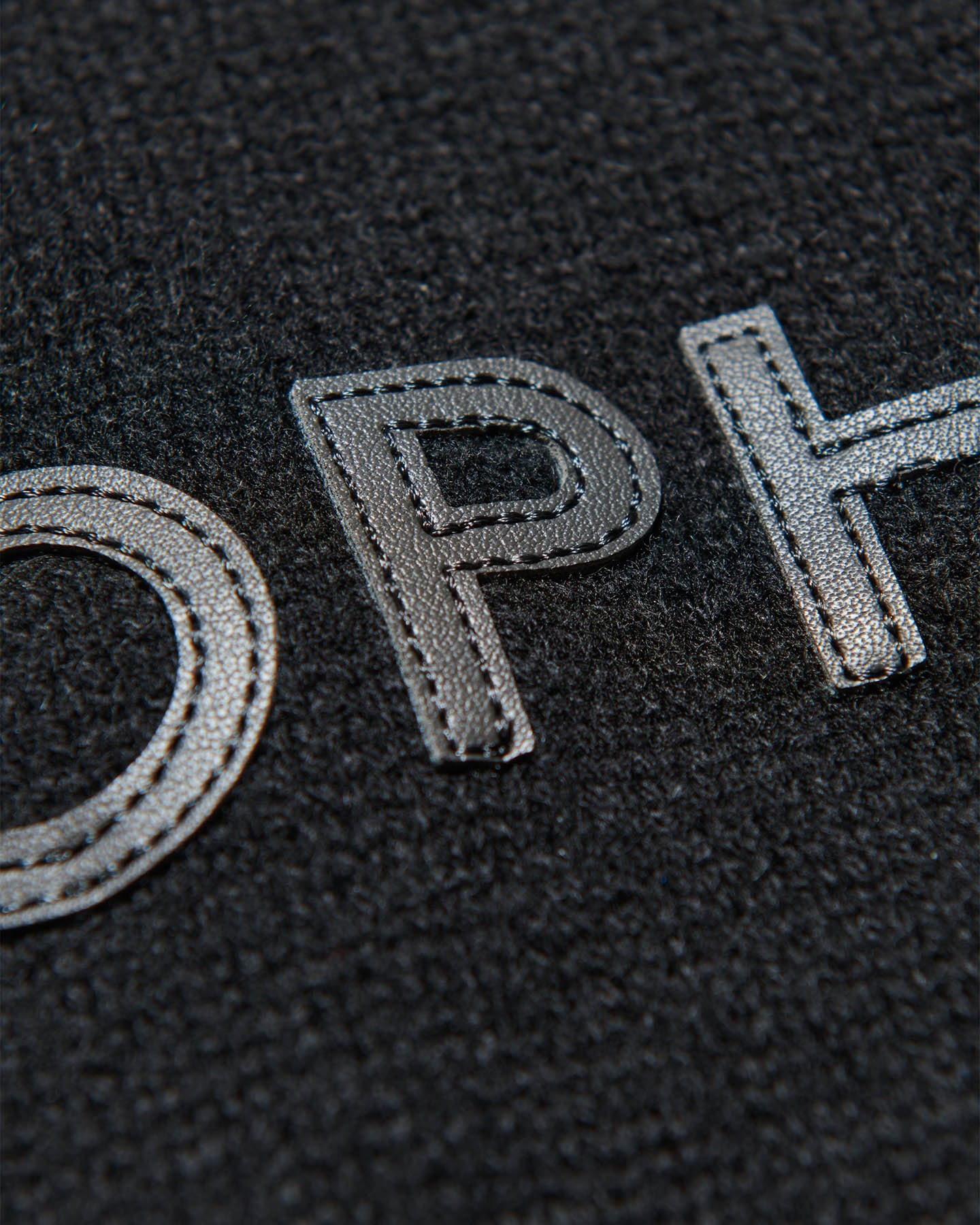 SOPH. | LOGO PATCH KNIT(2 (M) BLACK):