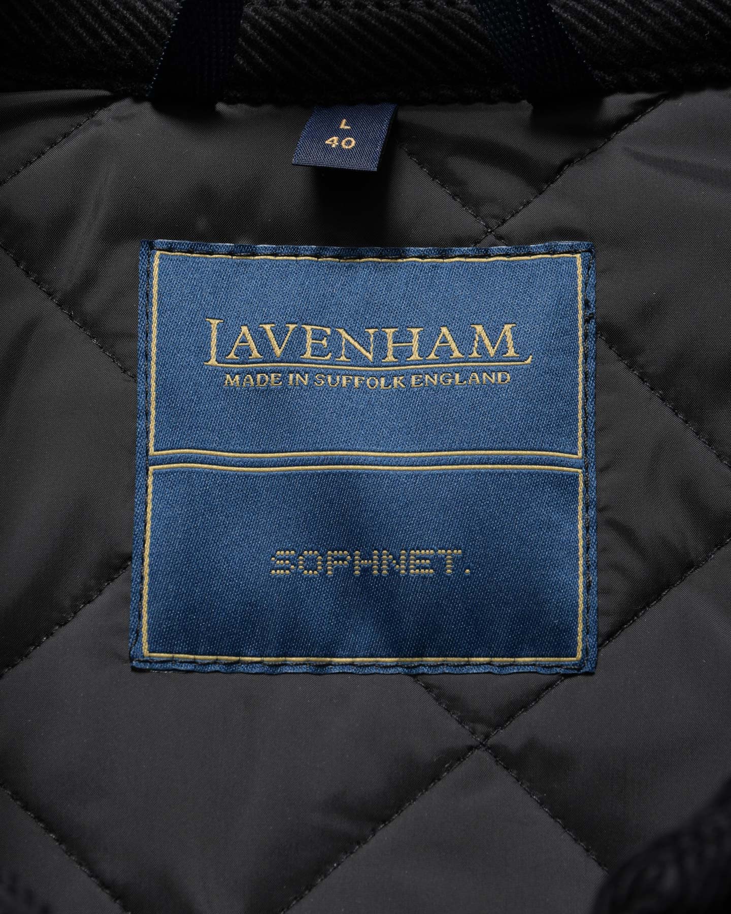 яページ SOPH. | LAVENHAM OVERSIZED DENHAM(2 (M) BLACK):