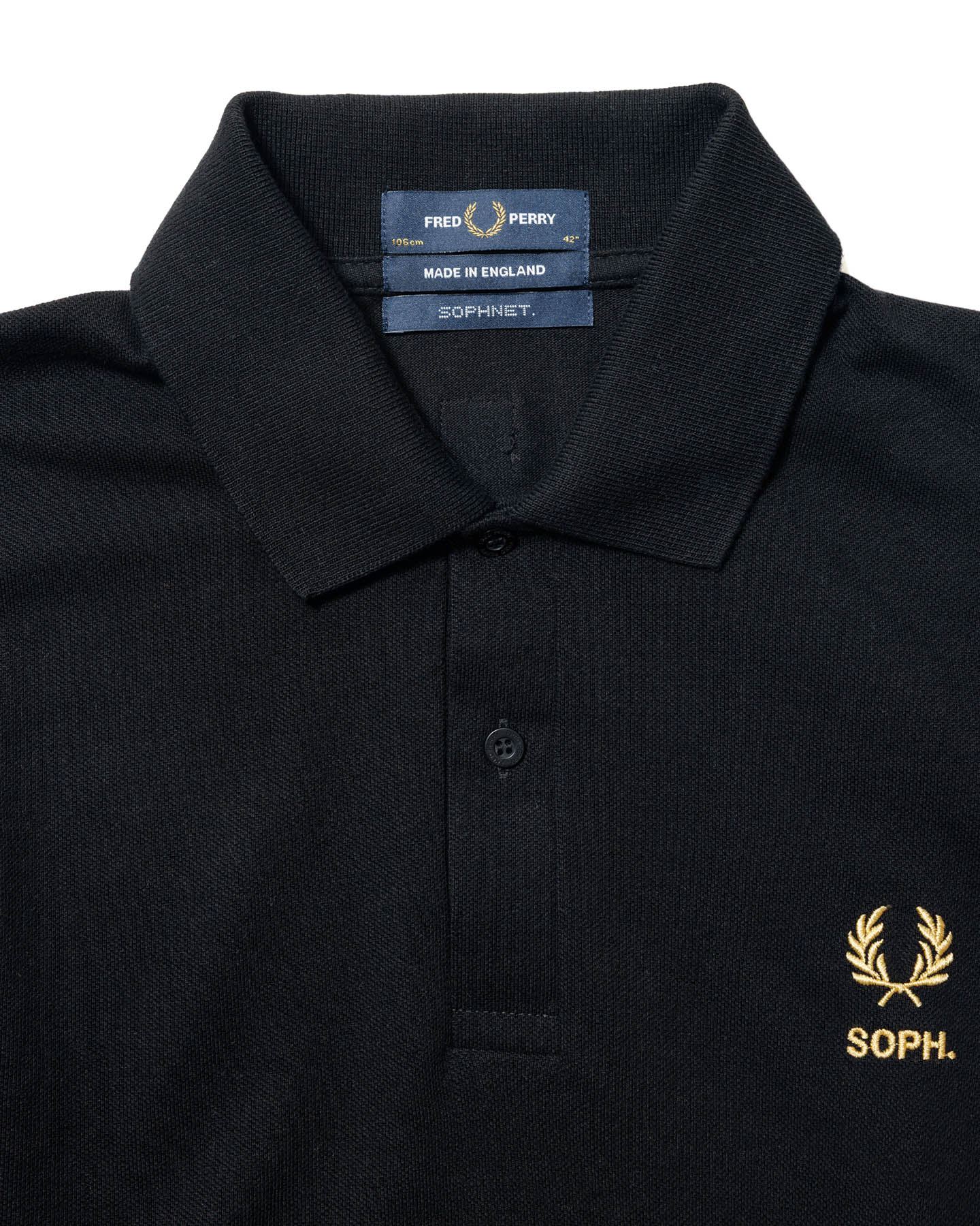 SOPH. | FRED PERRY M3 POLO SHIRT(2 (M) BLACK):