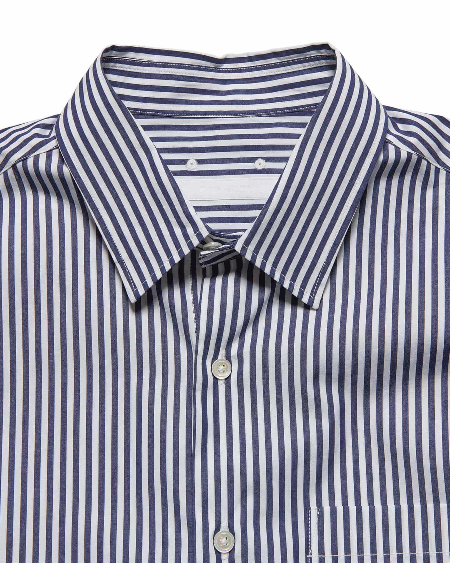 トップス SOPHNET. SUVIN GIZA RELAX-FIT SHIRT SOPH. | SUVIN GIZA RELAX-FIT S/S SHIRT(2 (M) NAVY (STRIPE)):