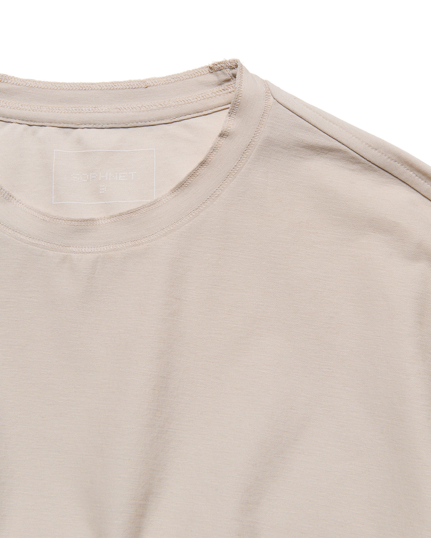SOPH. | DOUBLE LOCK STITCH L/S TEE(2 (M) BEIGE):