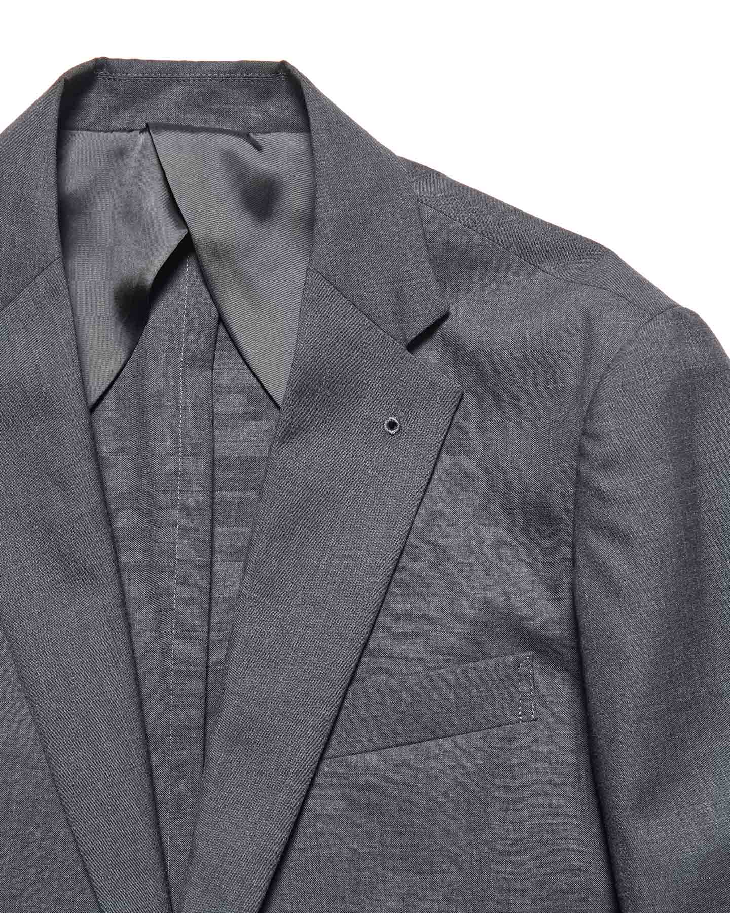 SOPH. | WOOL TROPICAL STANDARD 2BUTTON JACKET(2 (M) CHARCOAL GRAY):