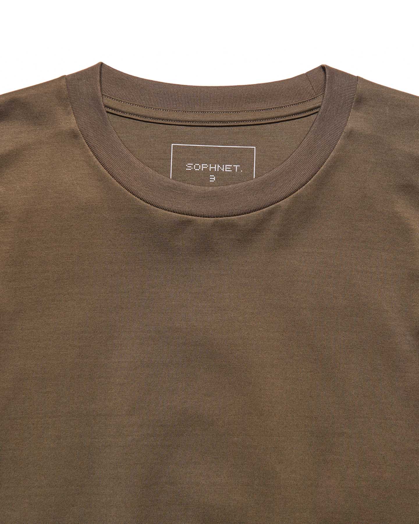 SOPH. | LUSTER COTTON ESSENTIAL L/S TEE(2 (M) BROWN):