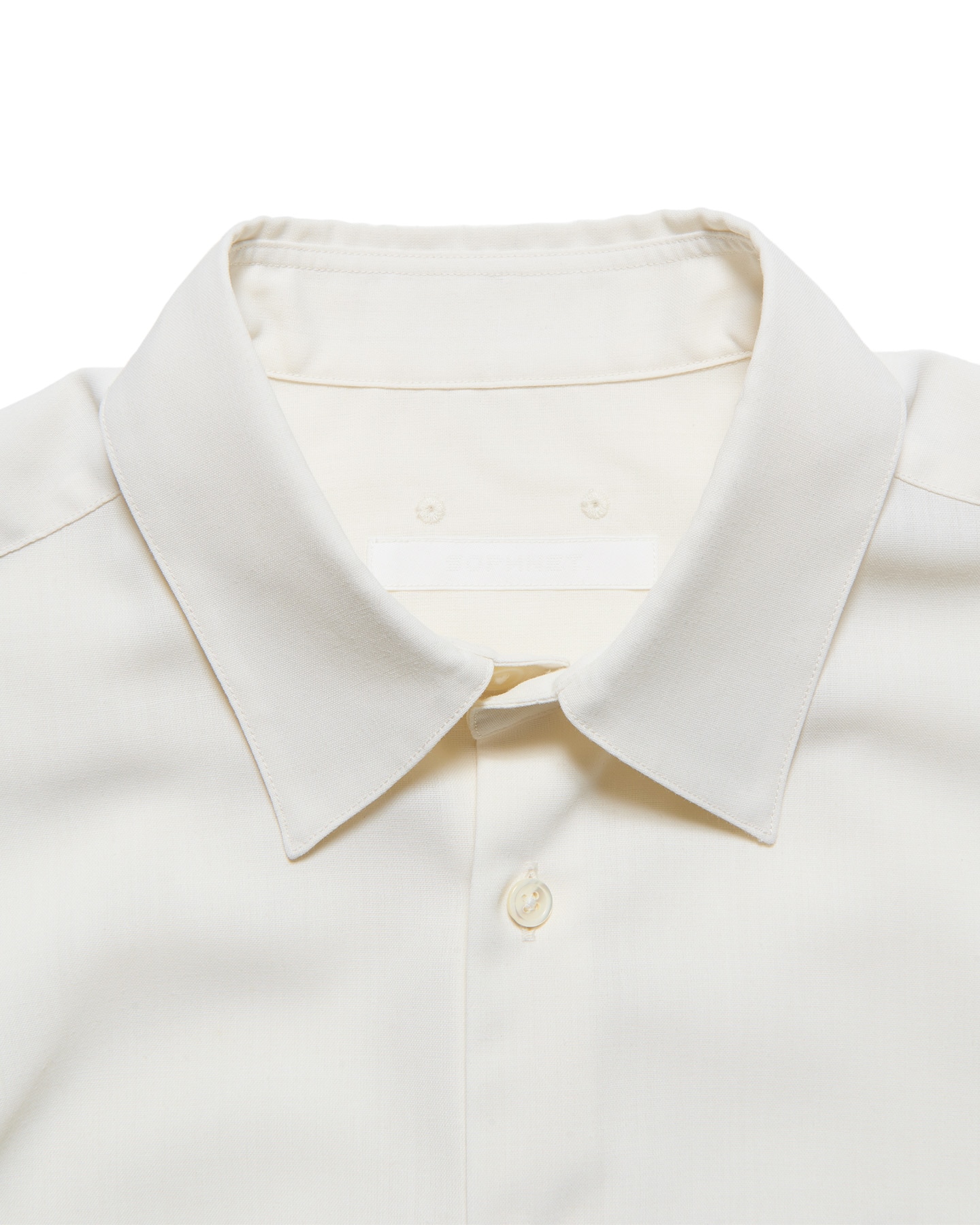 SOPH. | HIGH-TWIST REGULAR-FIT SHIRT(5 (XXL) OFF WHITE):