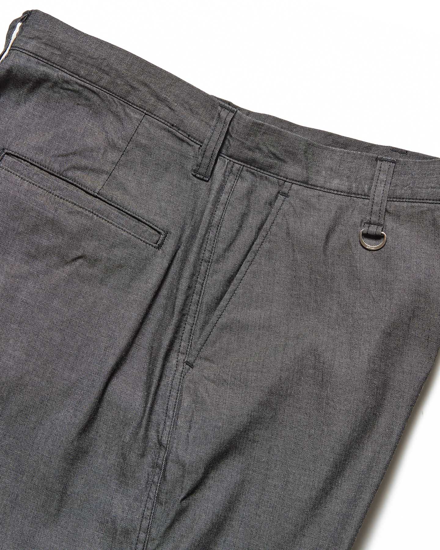 SOPH. | STRETCH DENIM TAPERED CROPPED PANTS(2 (M) BLACK):