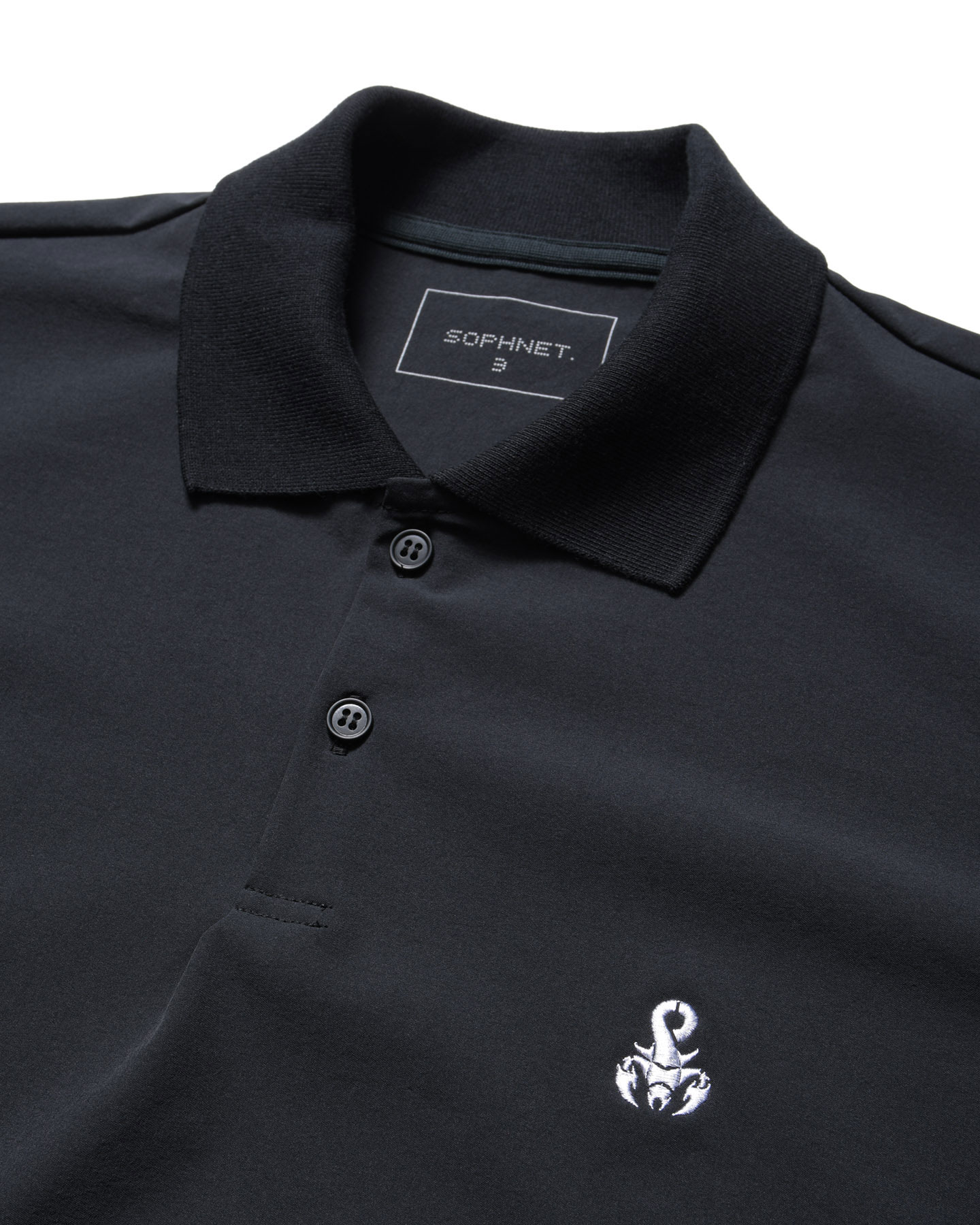 SOPH. | SCORPION POLO(5 (XXL) BLACK):