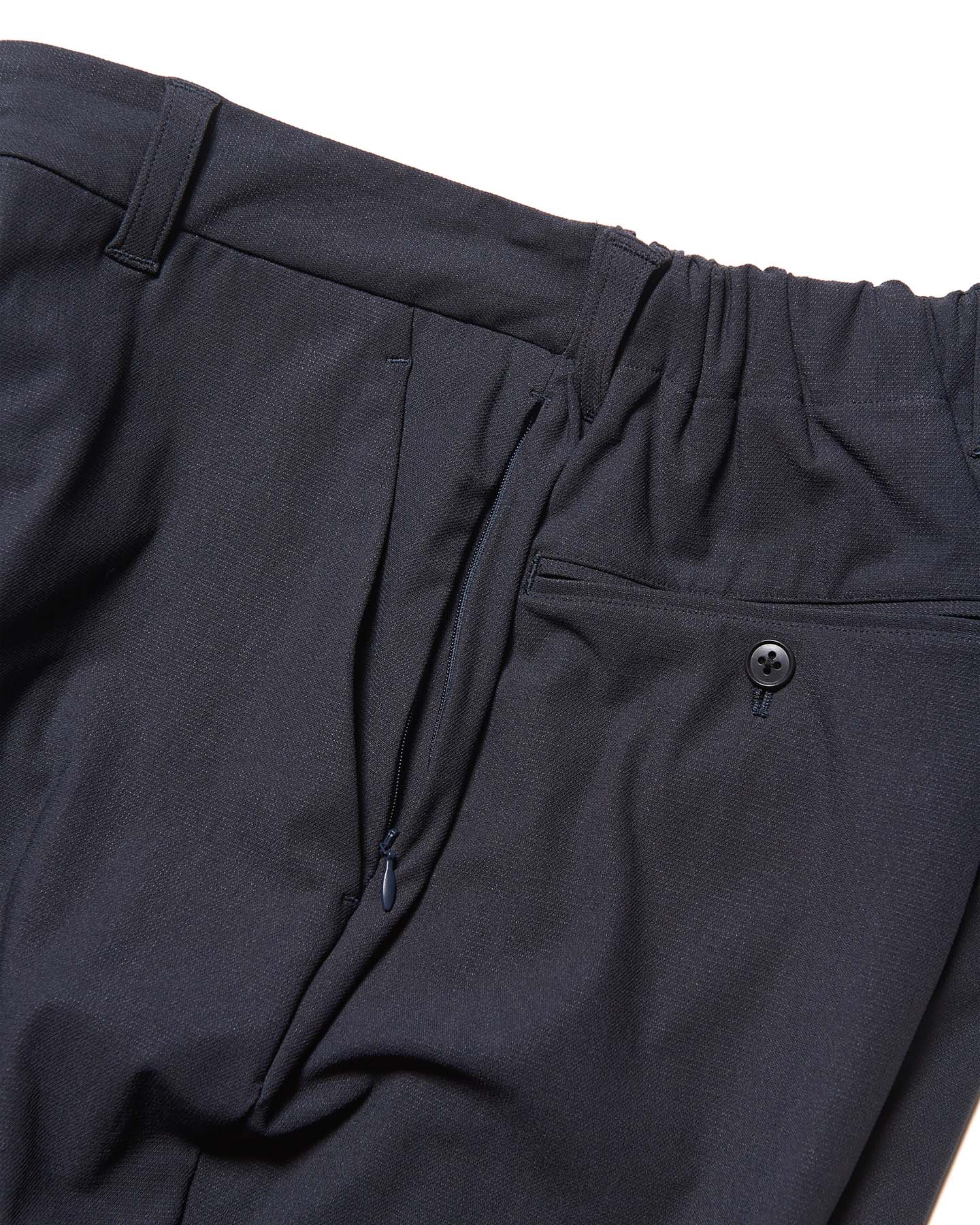 SOPHNET CHINO SLACK ネイビー　Sサイズ SOPH. | 4-WAY STRETCH SLIM-FIT SHIRRING SLACKS(2 (M) NAVY):