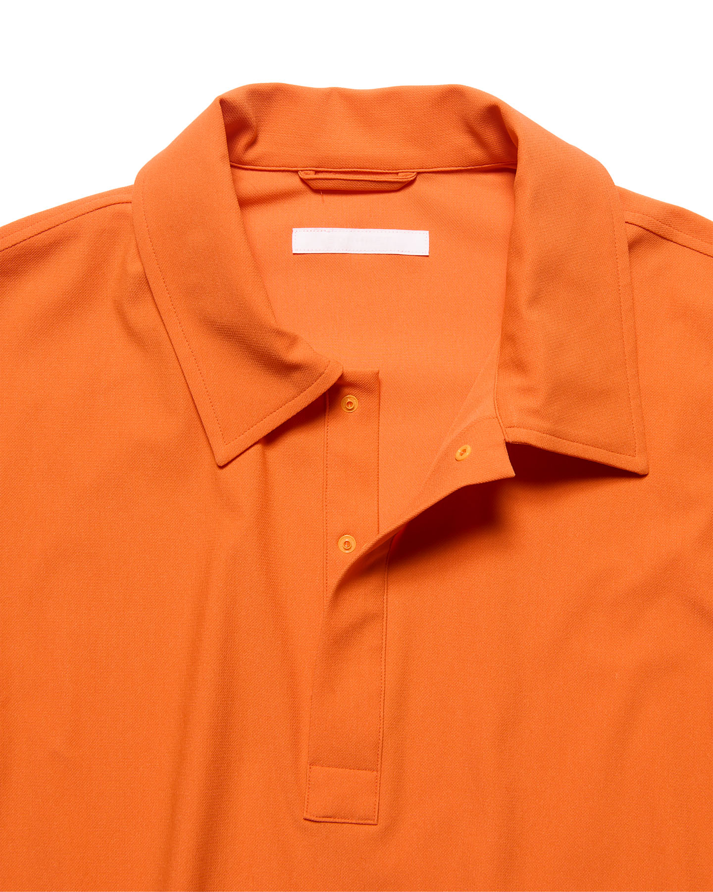 SOPH. | 4-WAY STRETCH L/S POLO SHIRT(2 (M) ORANGE):