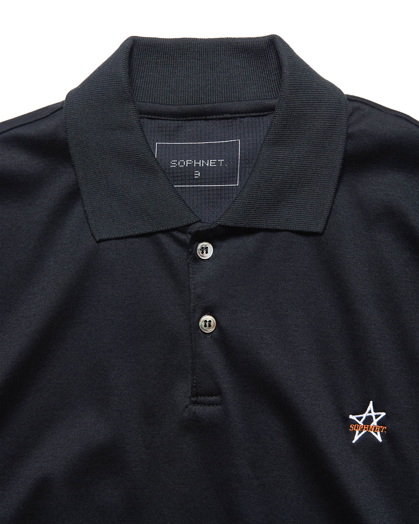 SOPH. | STAR S/S POLO SHIRT(2 (M) BLACK):