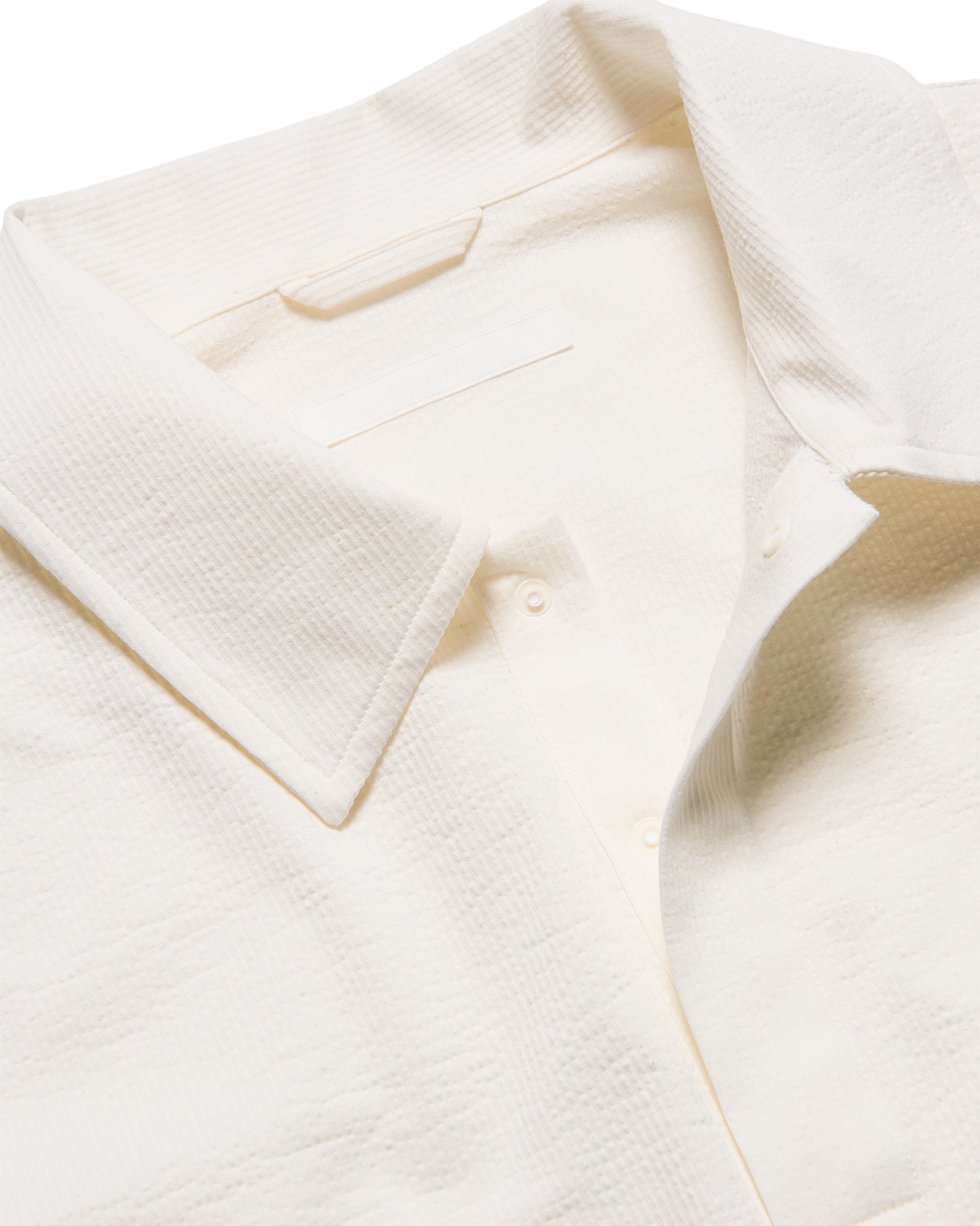 SOPH. | STRETCH SUCKER S/S POLO SHIRT(5 (XXL) WHITE):