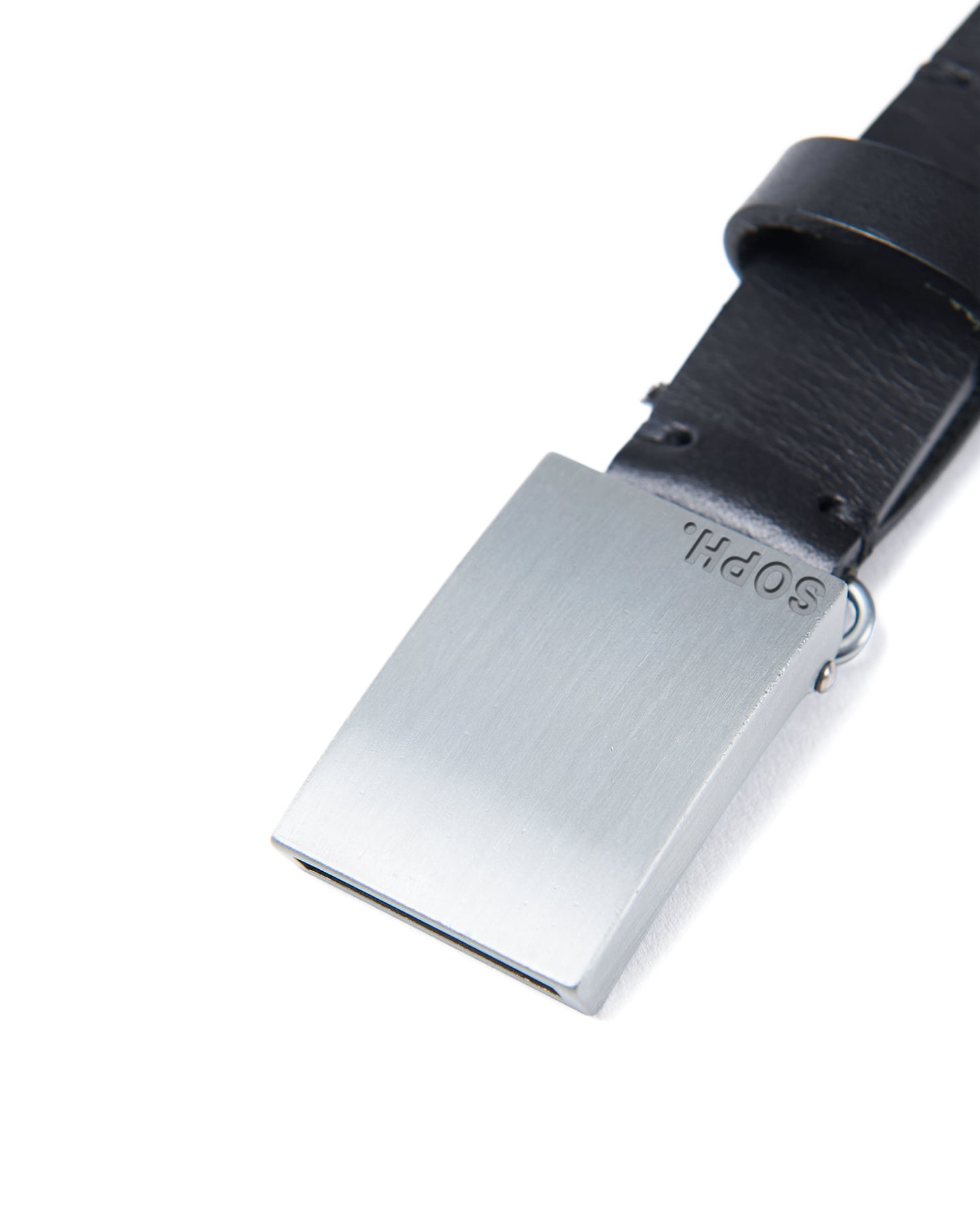 SOPH. | MILITARY LEATHER BELT(FREE BLACK):