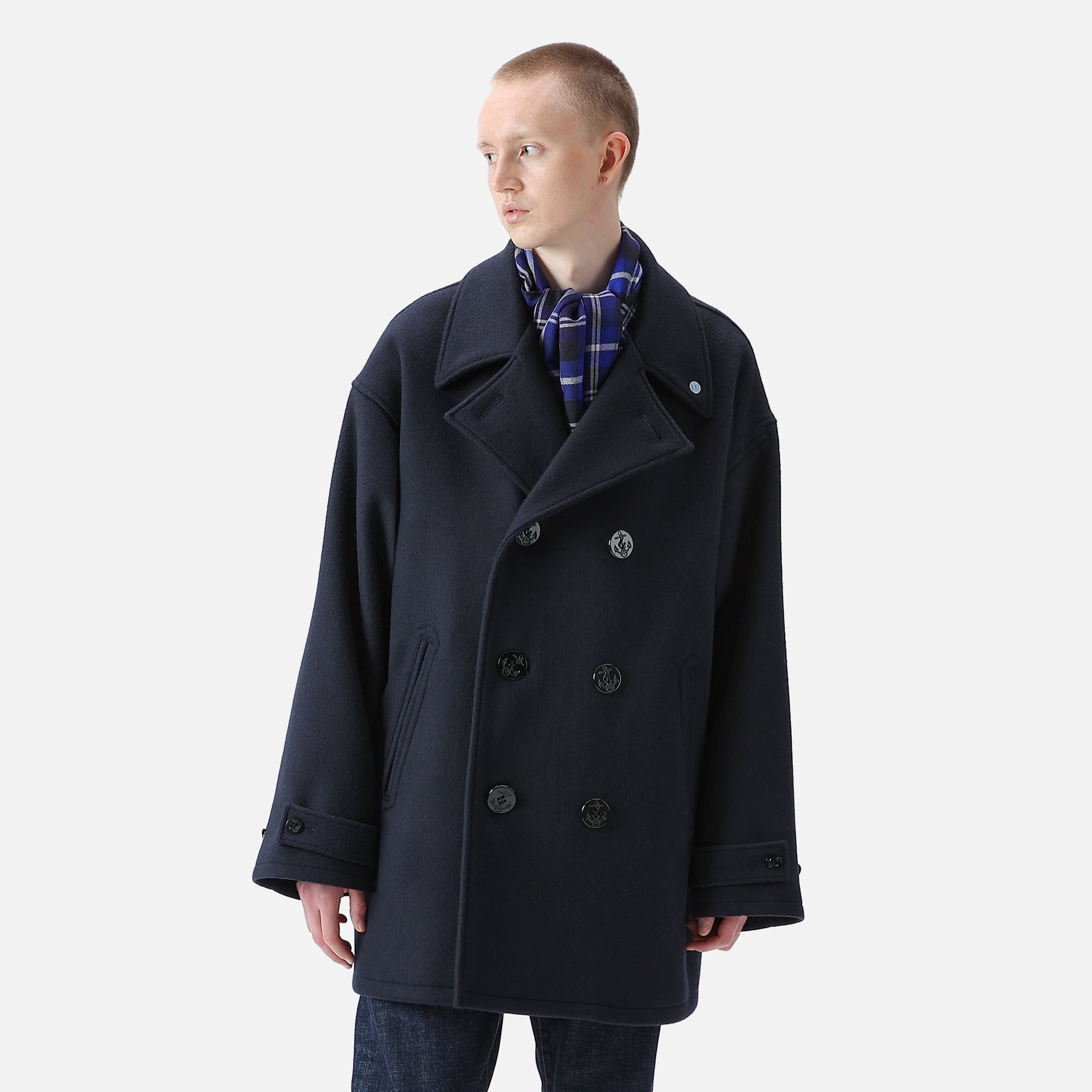 【新品】【doublet】OVERSIZED PEA COAT