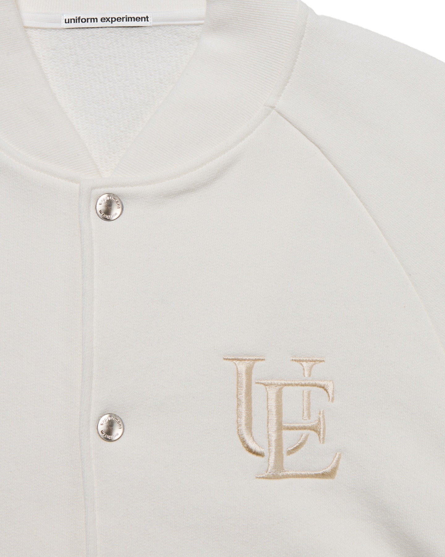 SOPH. | SWEAT VARSITY JACKET(2 WHITE):