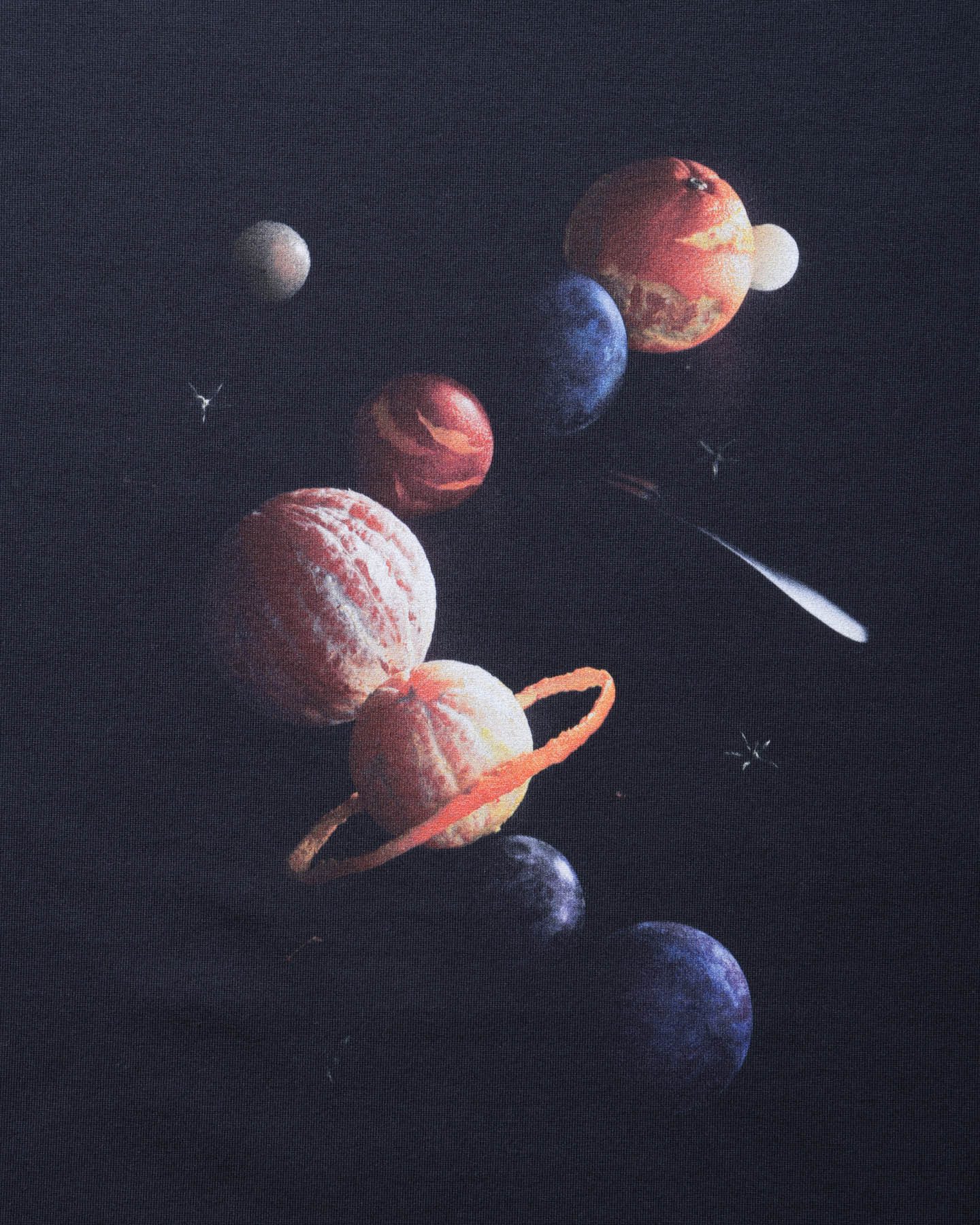 よしです⭐ SOPH. | YUNI YOSHIDA: FRUITS PLANET S/S TEE(2 NAVY):