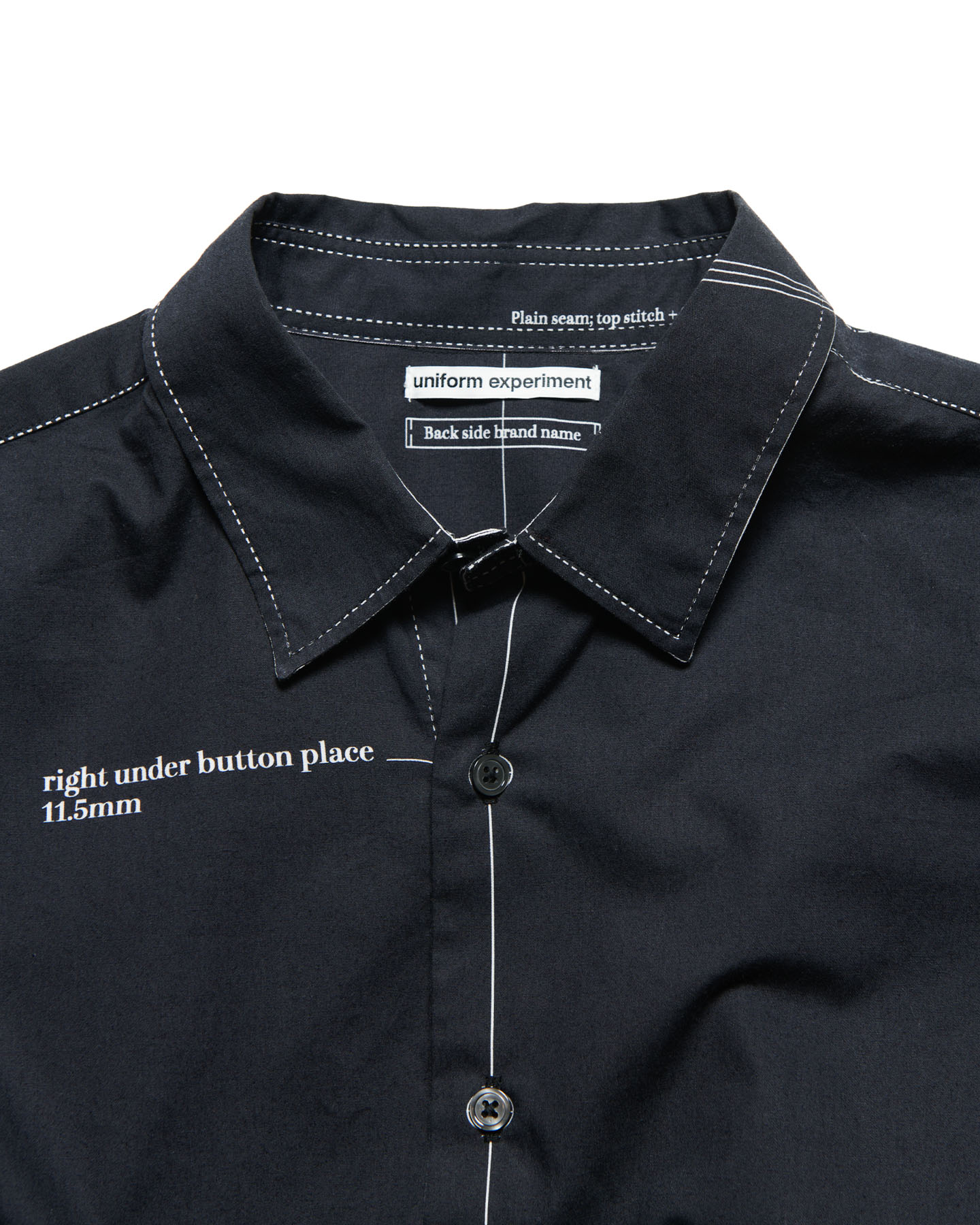 SOPH. | MAP-OUT SHIRT(2 (M) BLACK):
