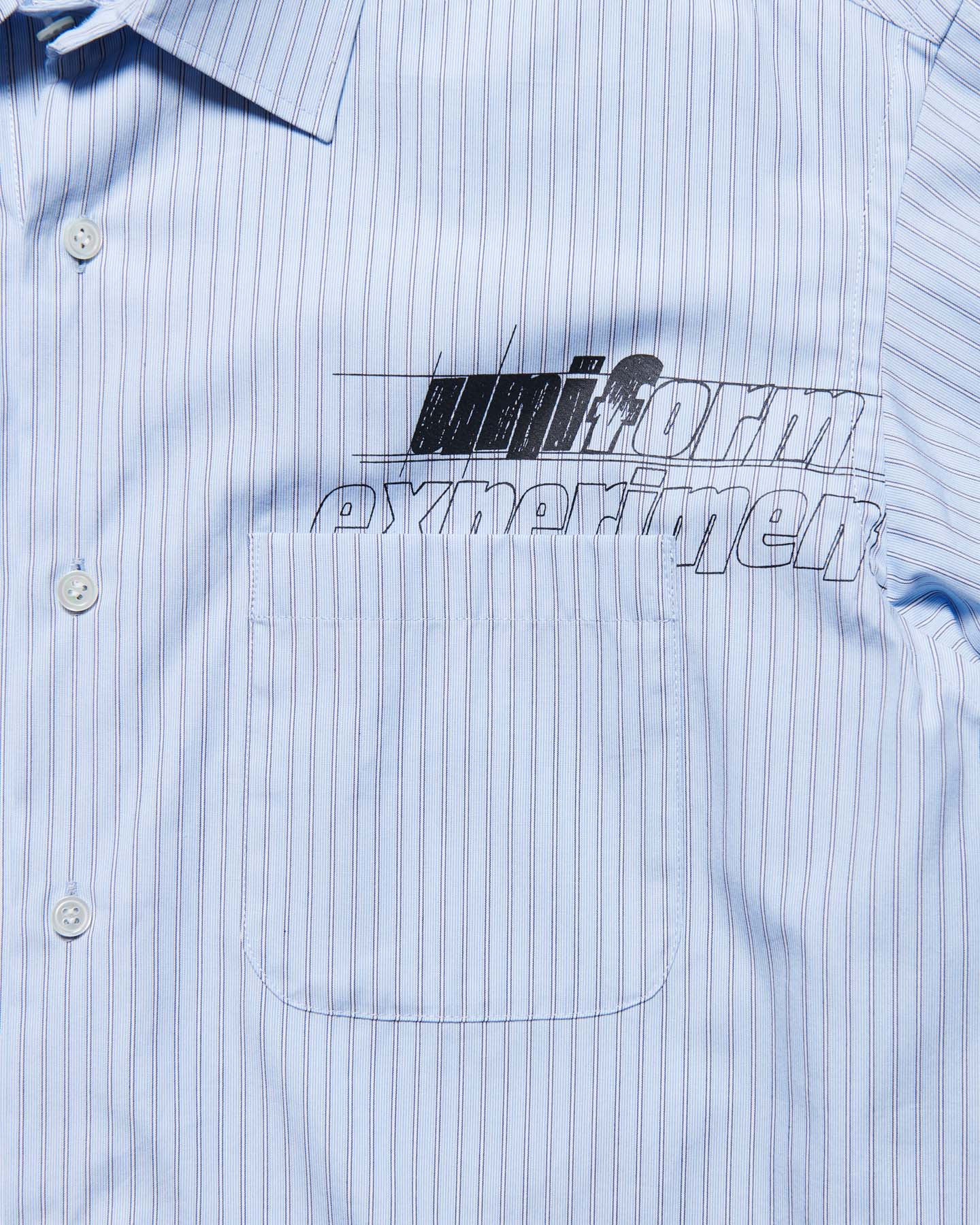SOPH. | IN-PROCESS PRINT SHIRT(2 (M) LIGHT BLUE):