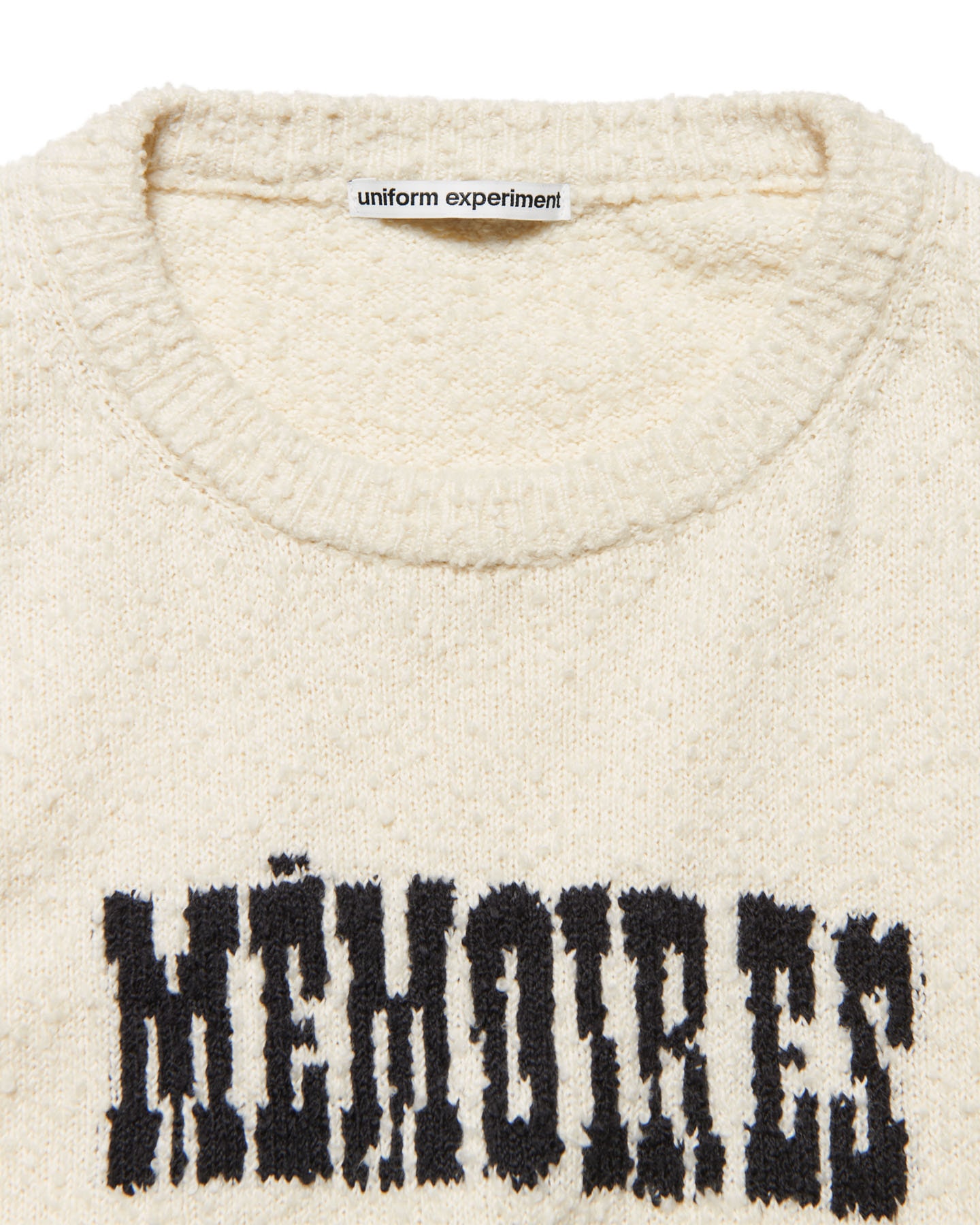 SOPH. | ASGER JORN: MEMOIRES JACQUARD KNIT(2 (M) OFF WHITE):