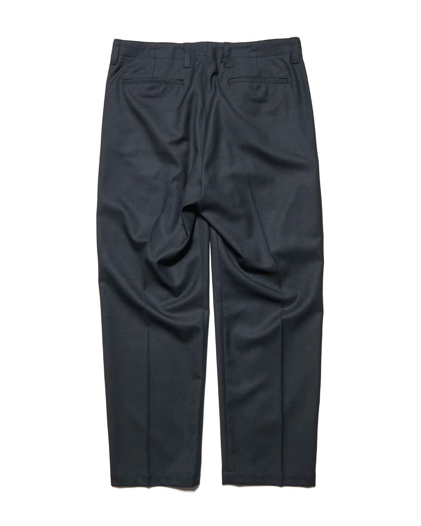 SOPH. | STRETCH WOOL SIDE POCKET TAPERED PANTS(2 (M) BLACK):