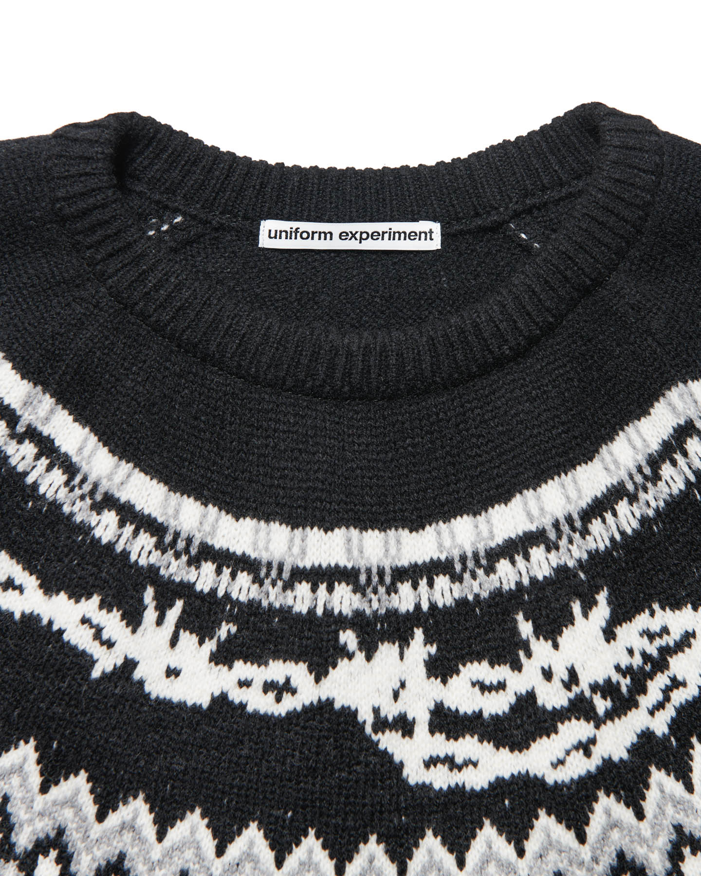 SOPH. | ENTANGLED NORDIC SWEATER(2 (M) BLACK):